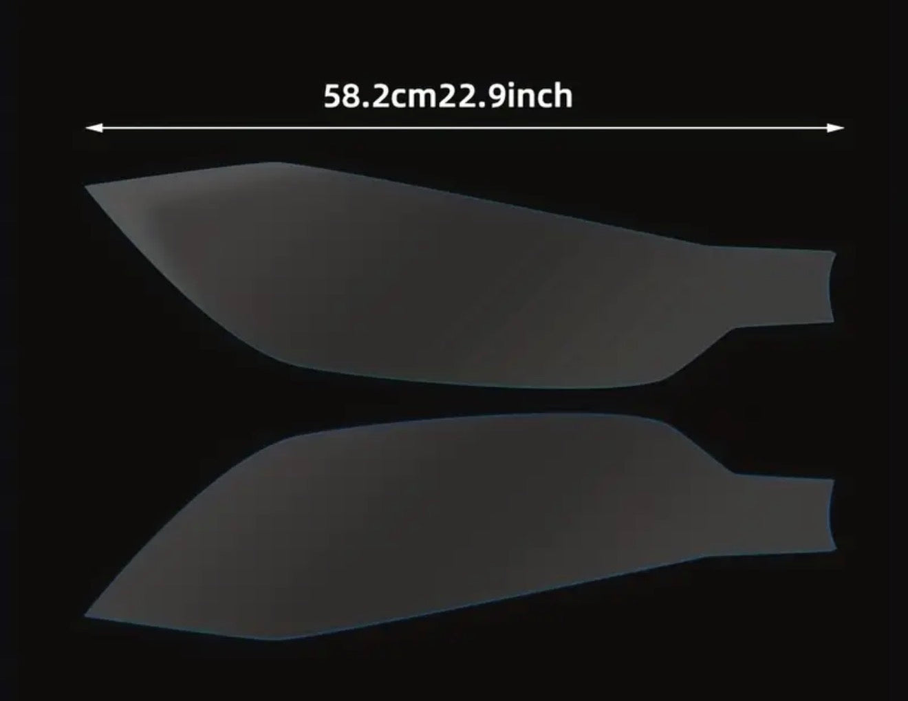 BMW F30 HEADLIGHT TINT SMOKED PRECUT