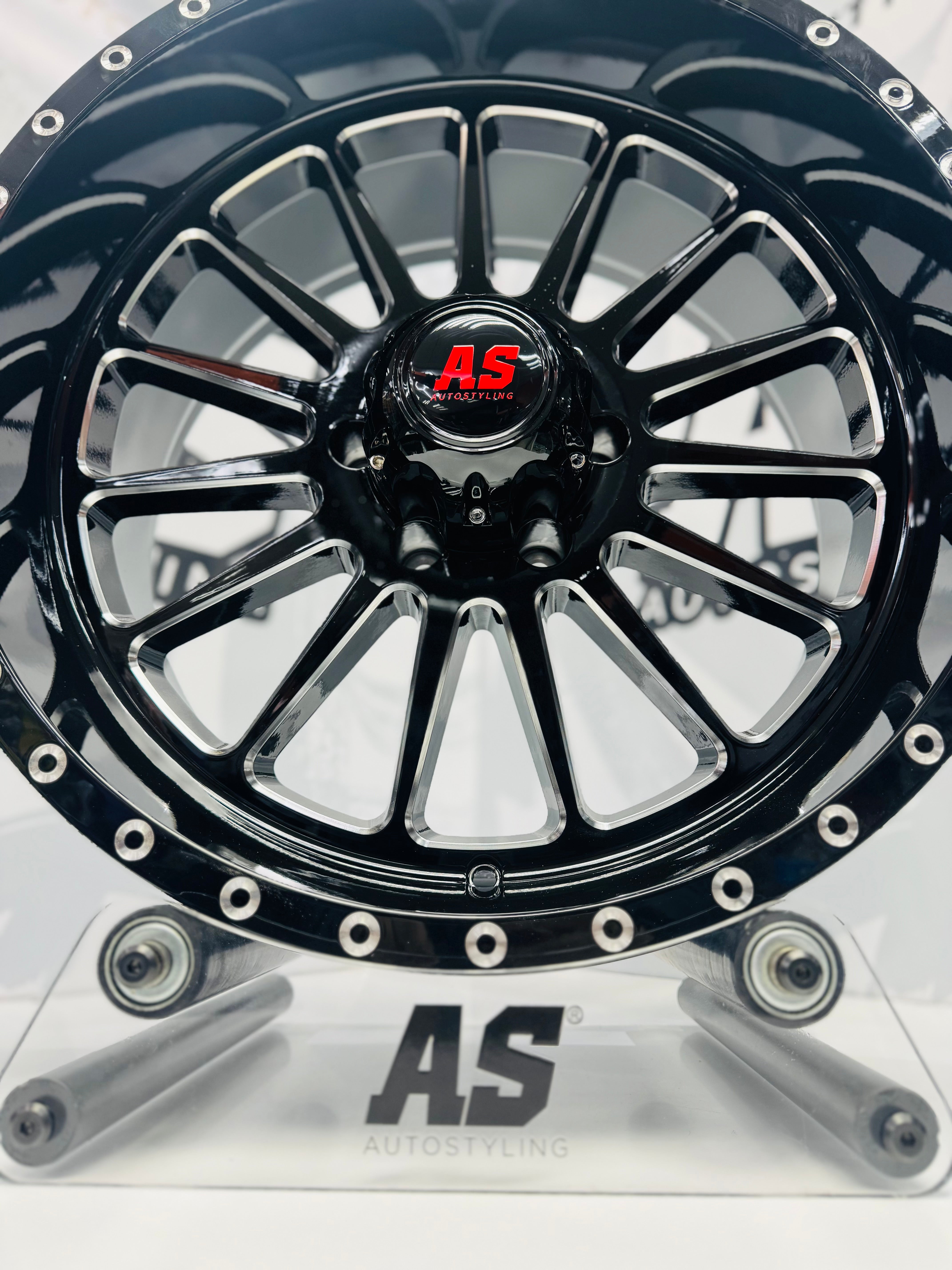20” AS-F992021 6/139 BLACK BAKKIE RIMS