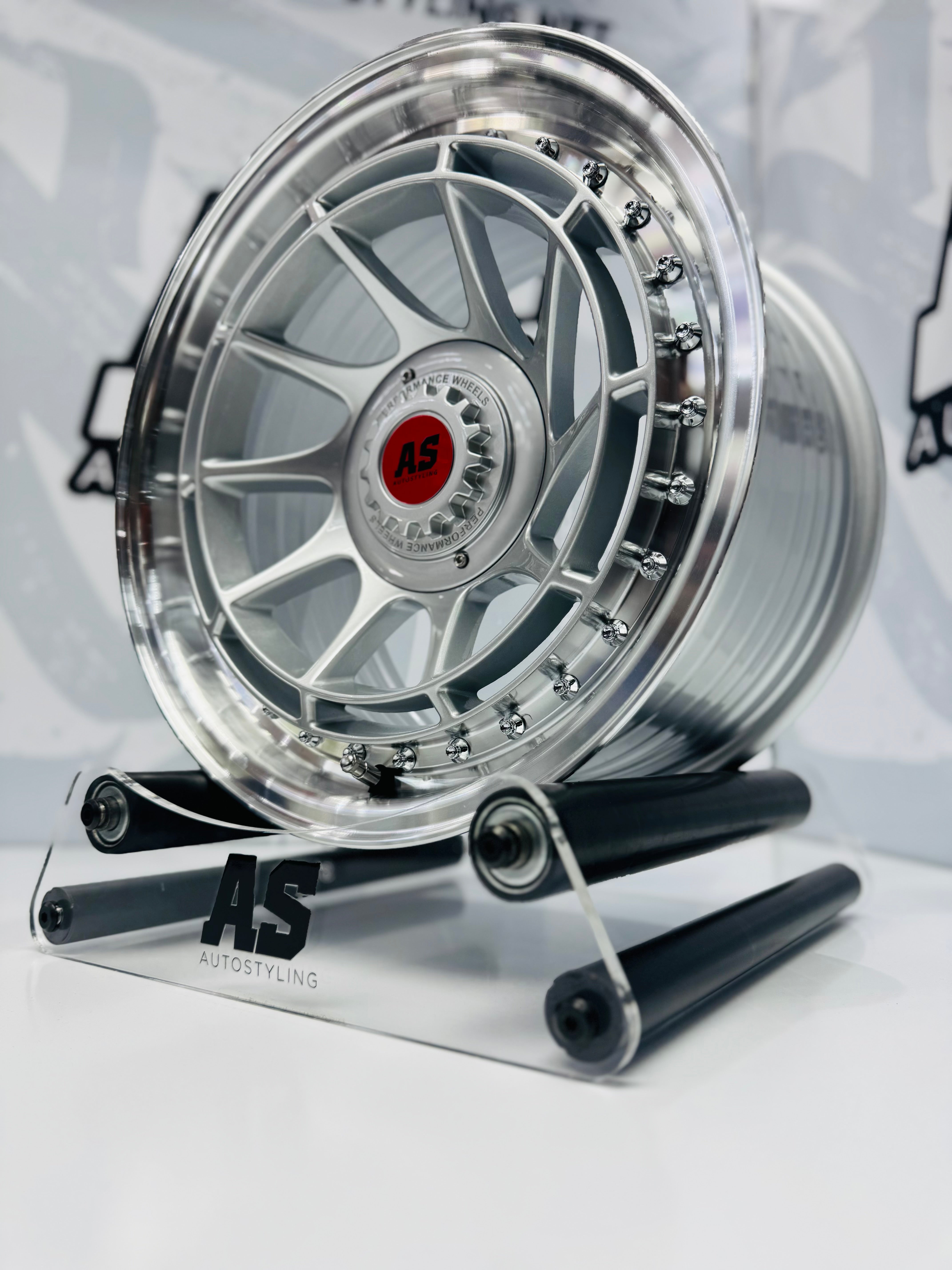 15” AS-7156 SILVER  4/100 4/114 wheels