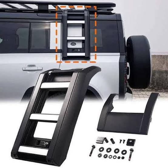 LANDROVER DEFENDER 110  ROOF SIDE LADDER