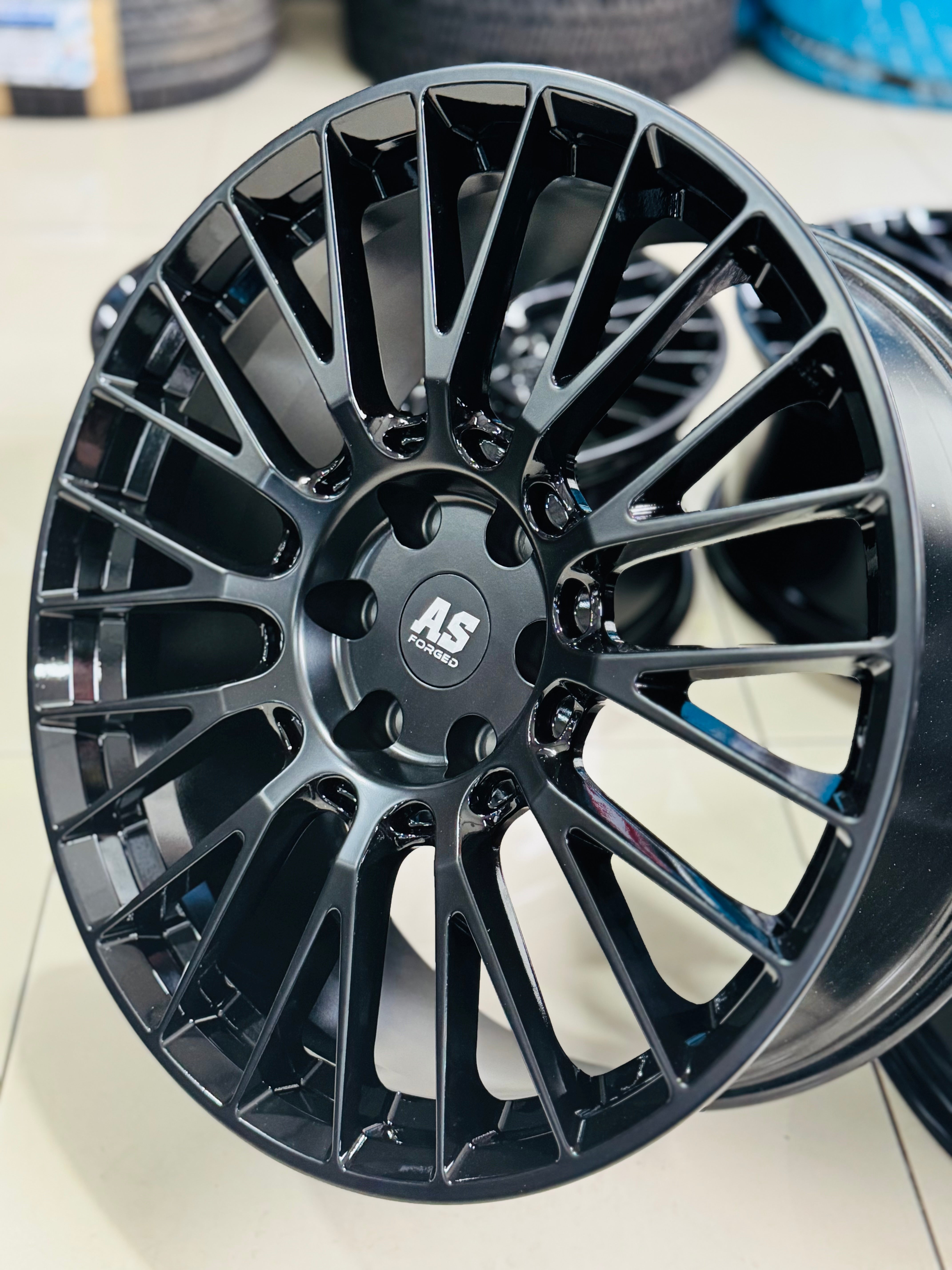 22 ” AS FULLY FORGED 027  RANGER & AMAROK FITMENT   RIMS 6/139 PCD