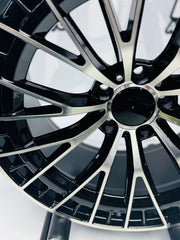 19” AMG MACHINE BLACK 5x112 narrow wide wheels - Autostyling Klerksdorp