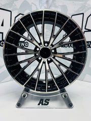19” AMG MACHINE BLACK 5x112 narrow wide wheels - Autostyling Klerksdorp