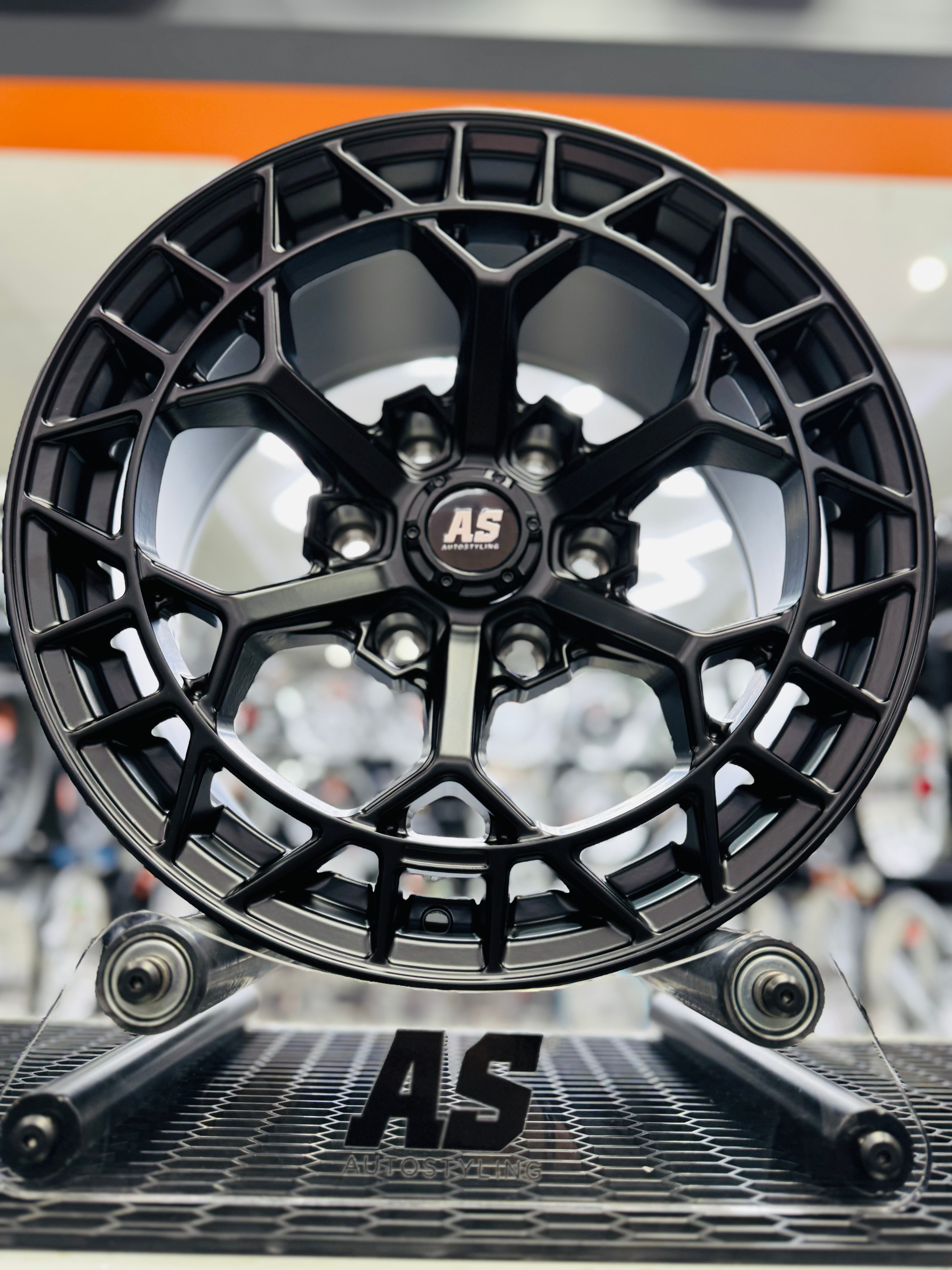 17” F28721 4x4 rims  6/139 PCD  MATT BLACK