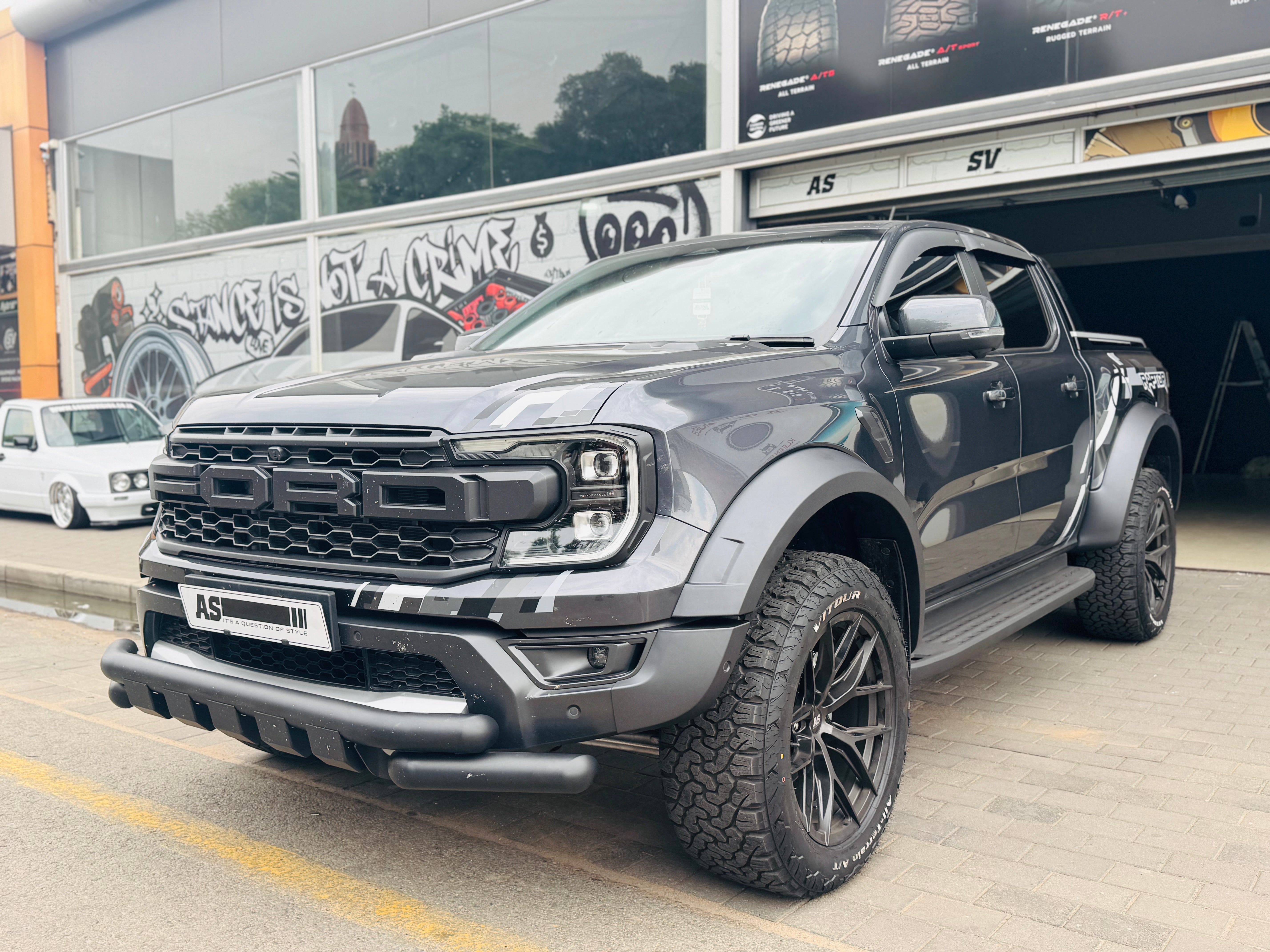 A-GRADE PREMIUM RAPTOR WIDE BODY  KIT (50mm wider ) - OE COLOR (2022+ FORD RANGER RAPTOR) - Autostyling Klerksdorp