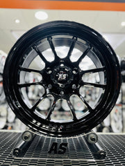18” AS- DX014 GLOSS BLK 6/139 bakkie 4x4 rims