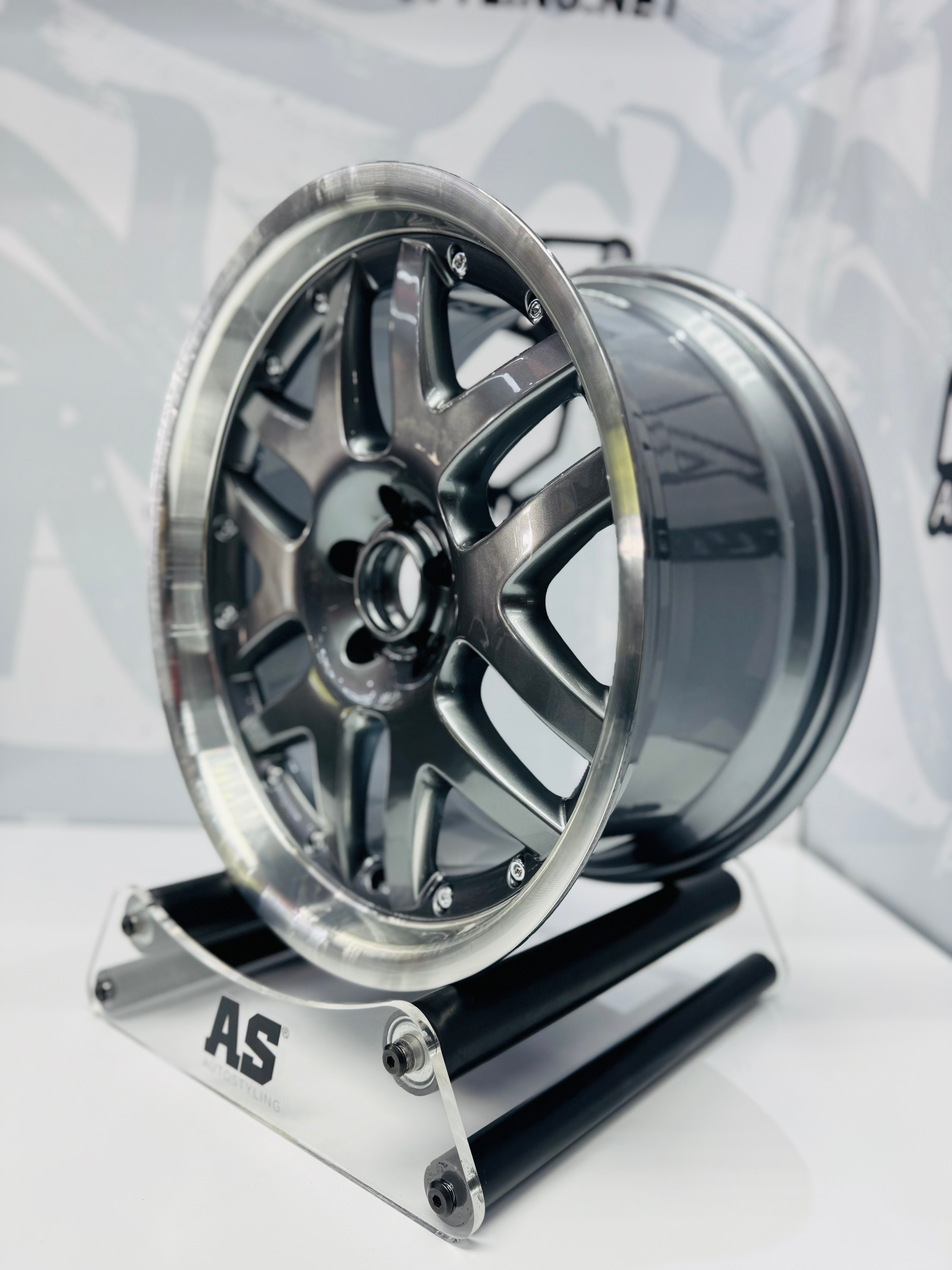 17" AS- TDI SAN MARINO REPS 5/100 GUNMETAL WHEELS