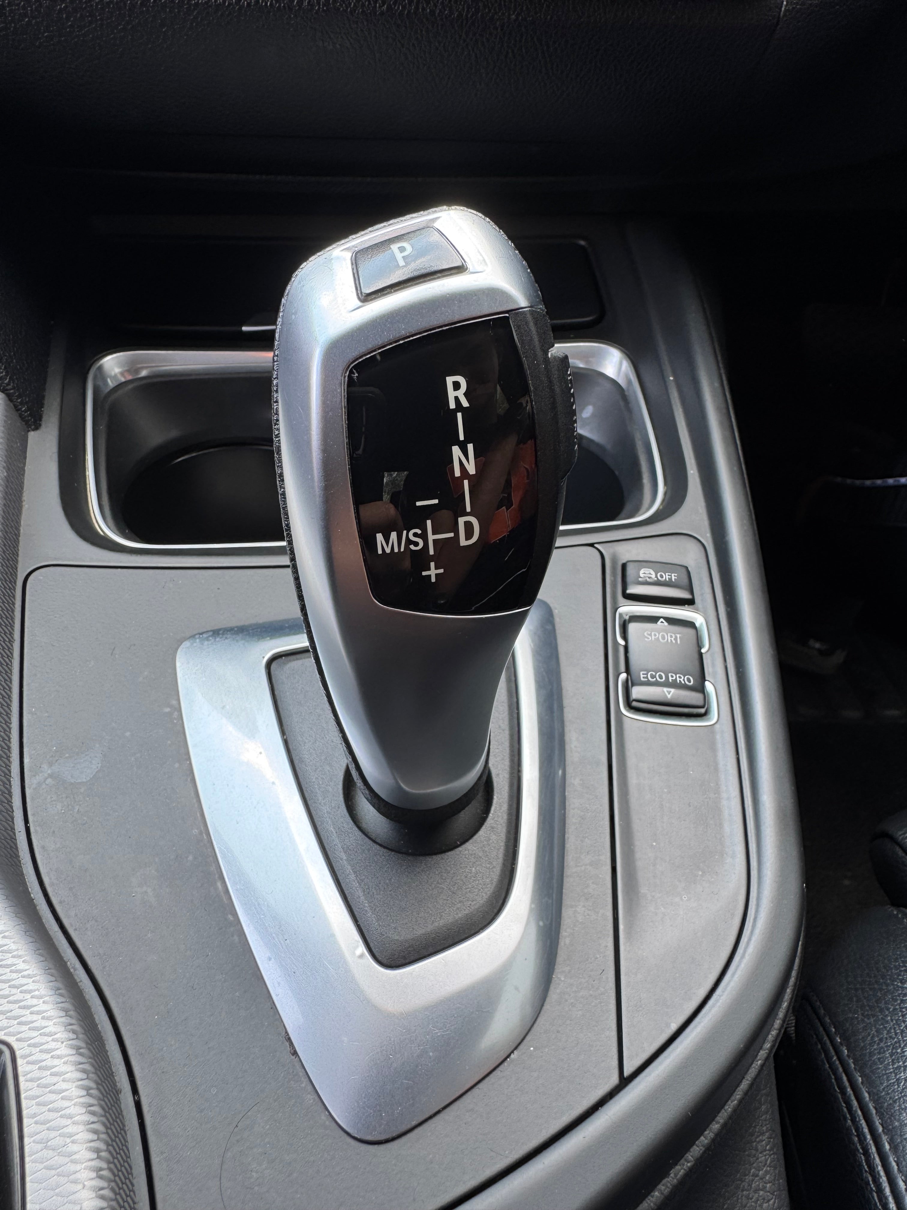 BMW F30 GEAR-LEVER SUEDE COVER