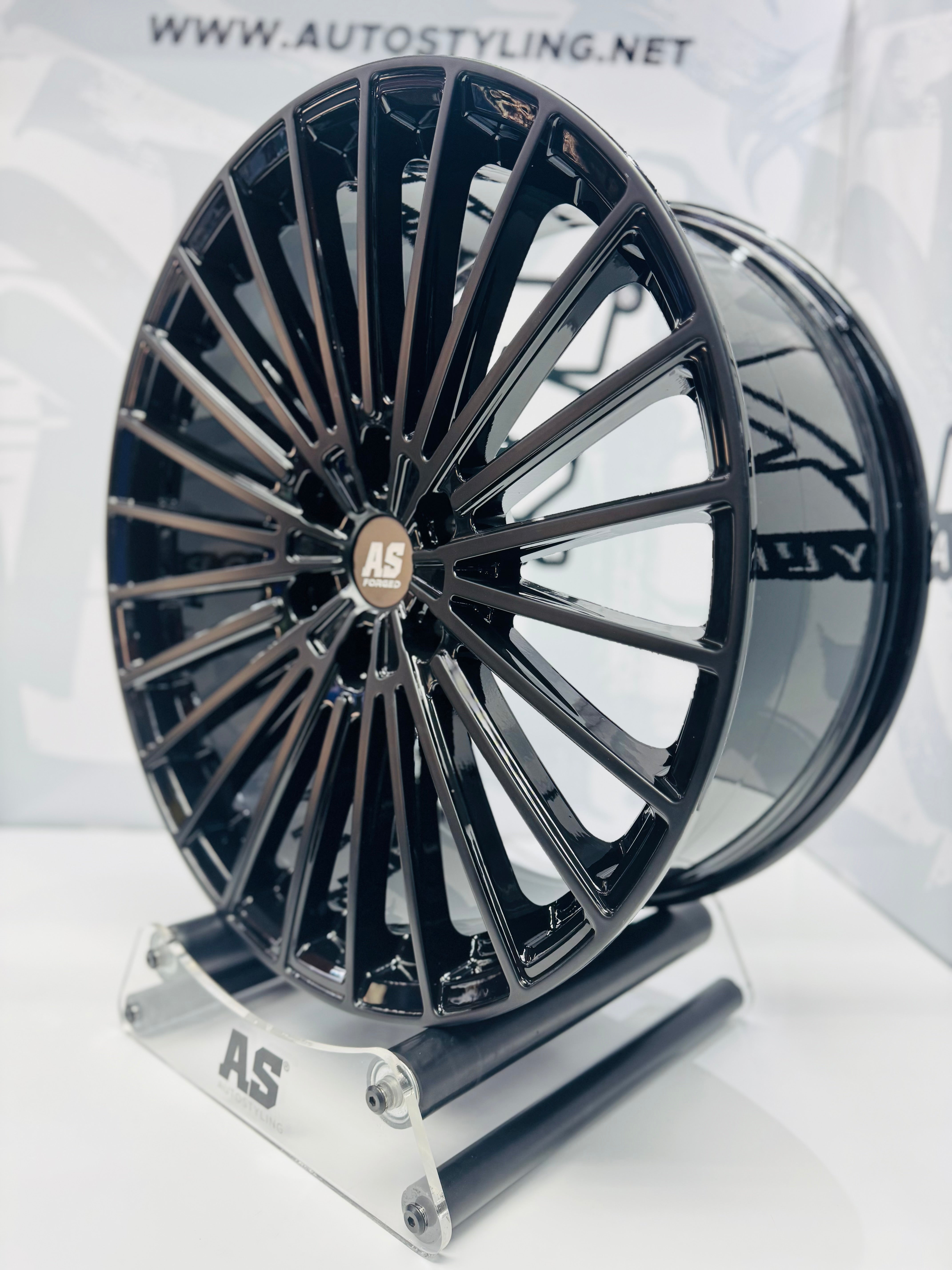 22 ” AS FULLY FORGED 008 RANGER RIMS 6/139 PCD DUAL BLACK
