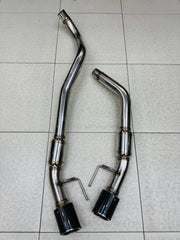 FORD RANGER T9 RAPTOR  EXHAUST SYSTEM CARBON TIPS