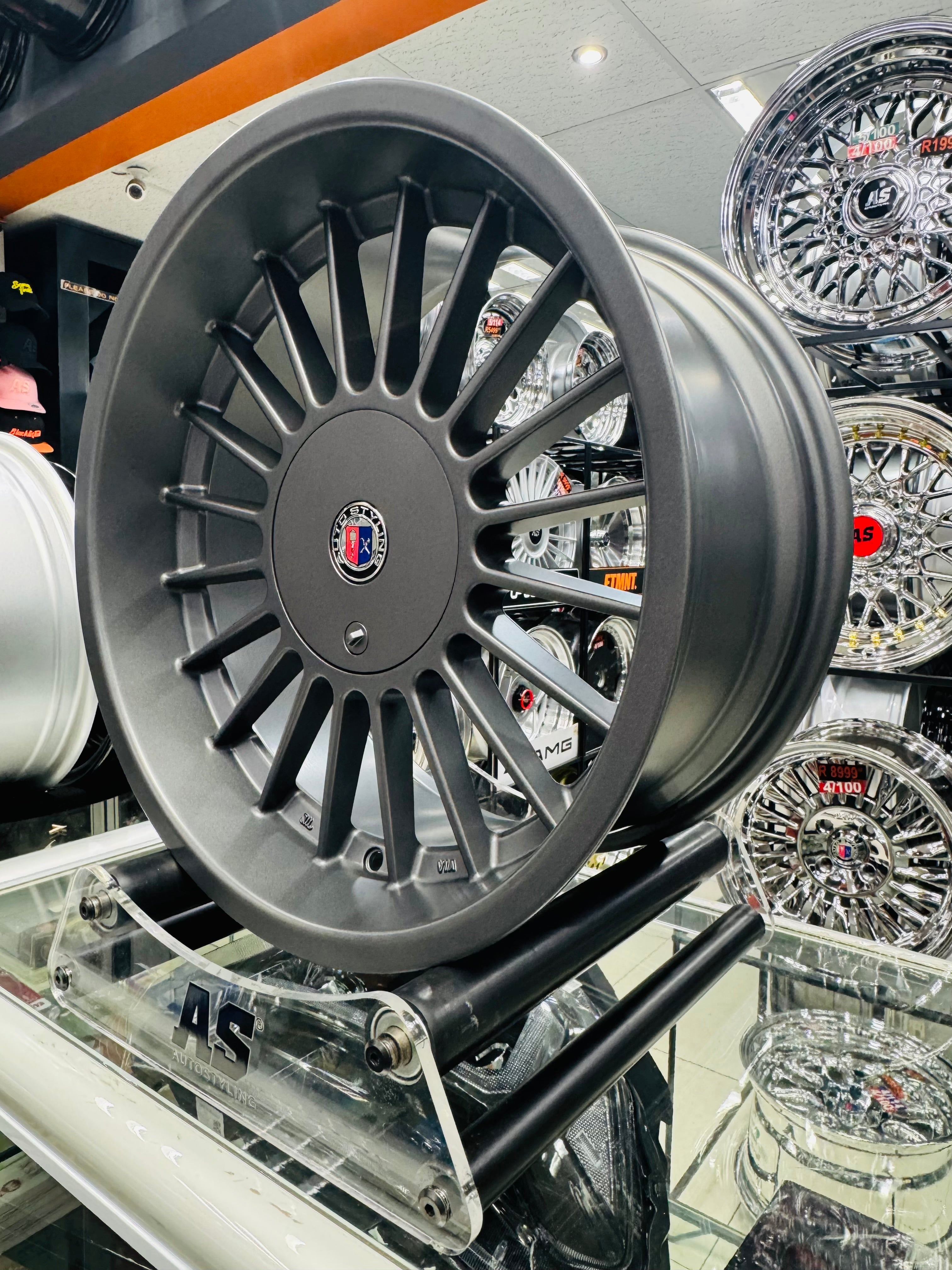 17” AS- ALPINA CLASSIC DEEP DISH RIMS