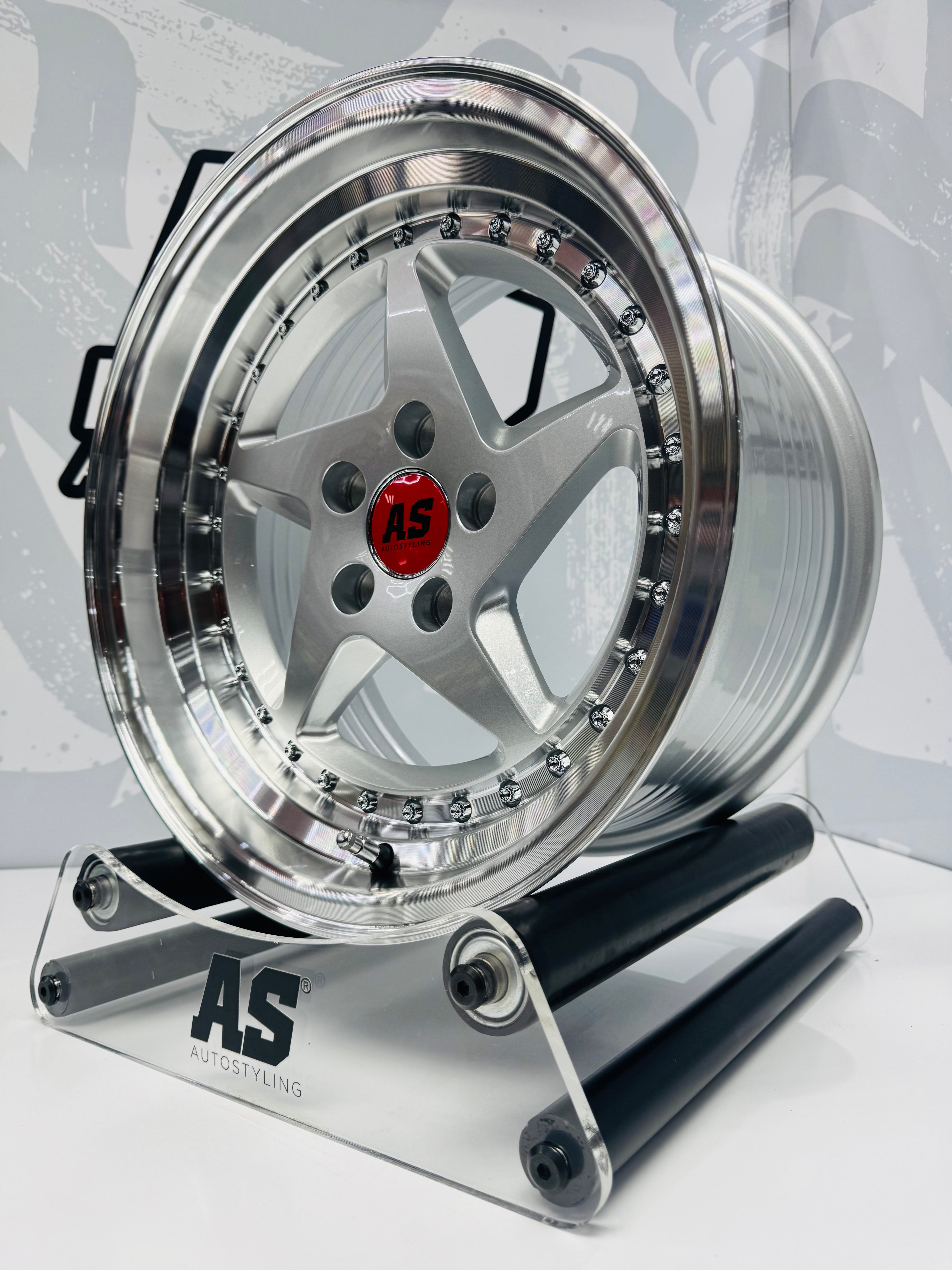 15” AS- M7908 5x100 SILVER