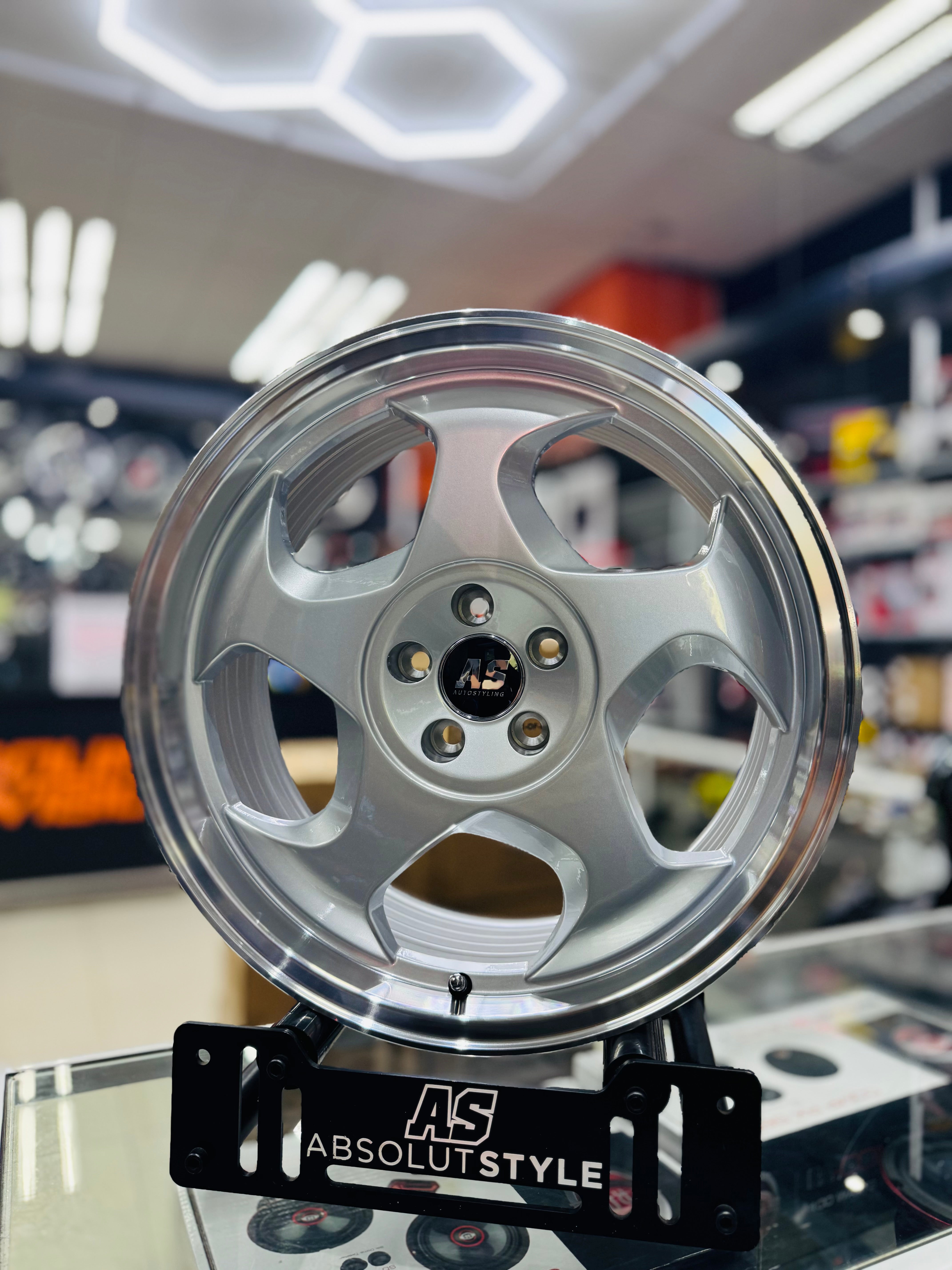As Rims 17 17” AS- THROWING STARS 5/100 SILVER RIMS – Autostyling Klerksdorp