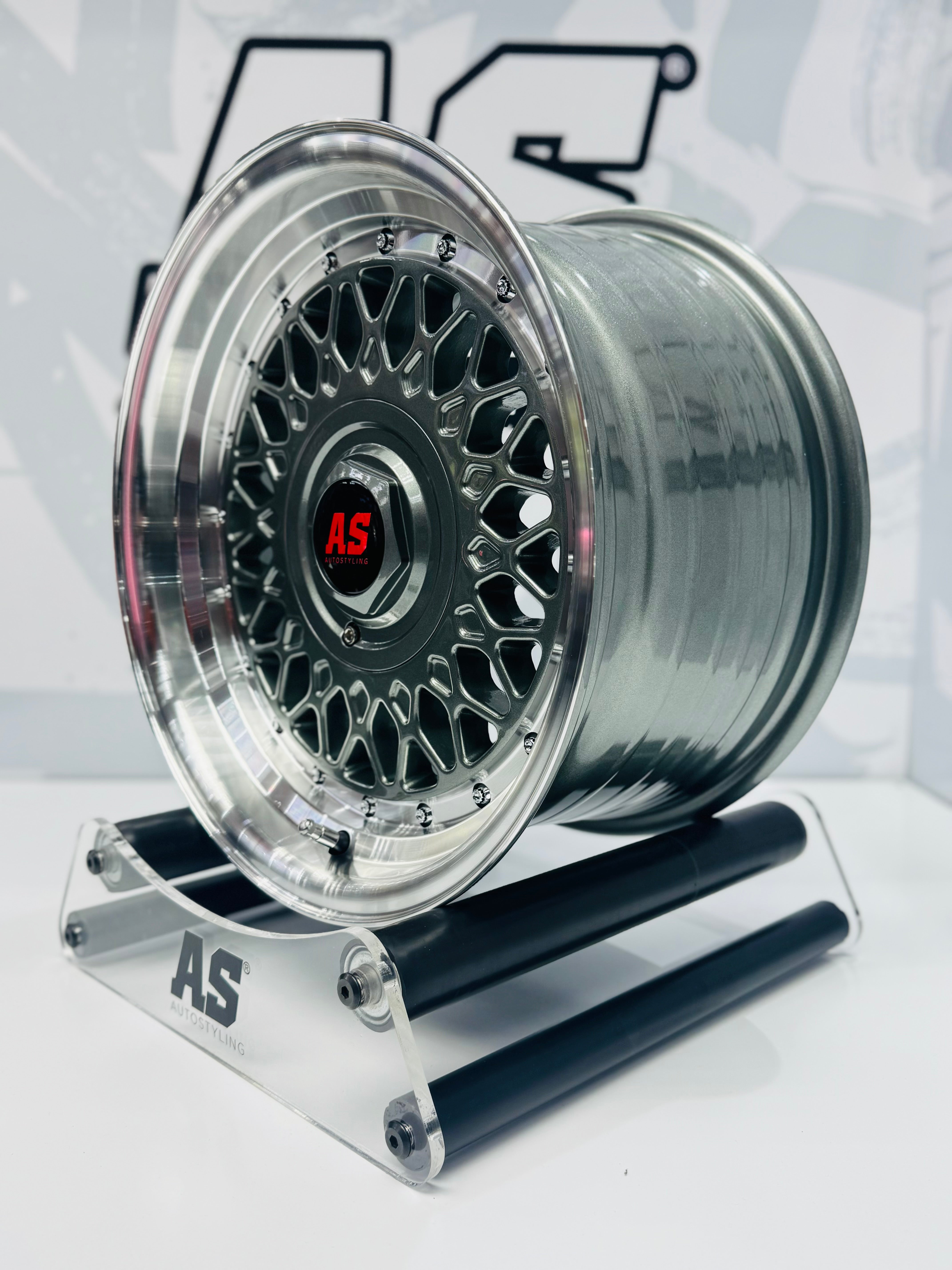 15” AS-PMESH 4x100 & 4x114 gunmetal