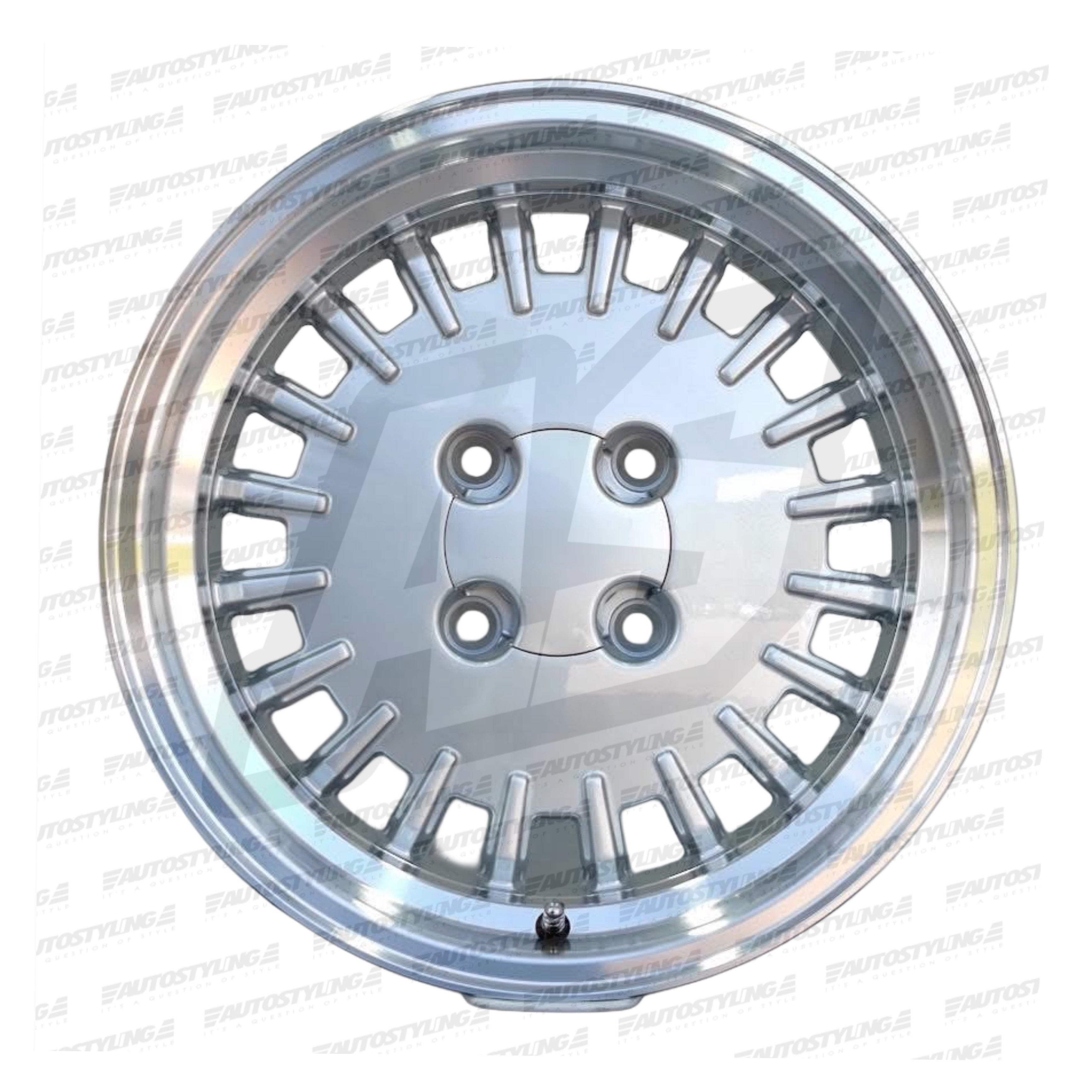 15” AS-CRESSIDA 4/114  DISHED SILVER