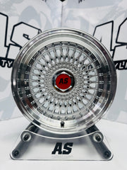 15” AS-SUPERMESH  5x100 & 5x114 SILVER