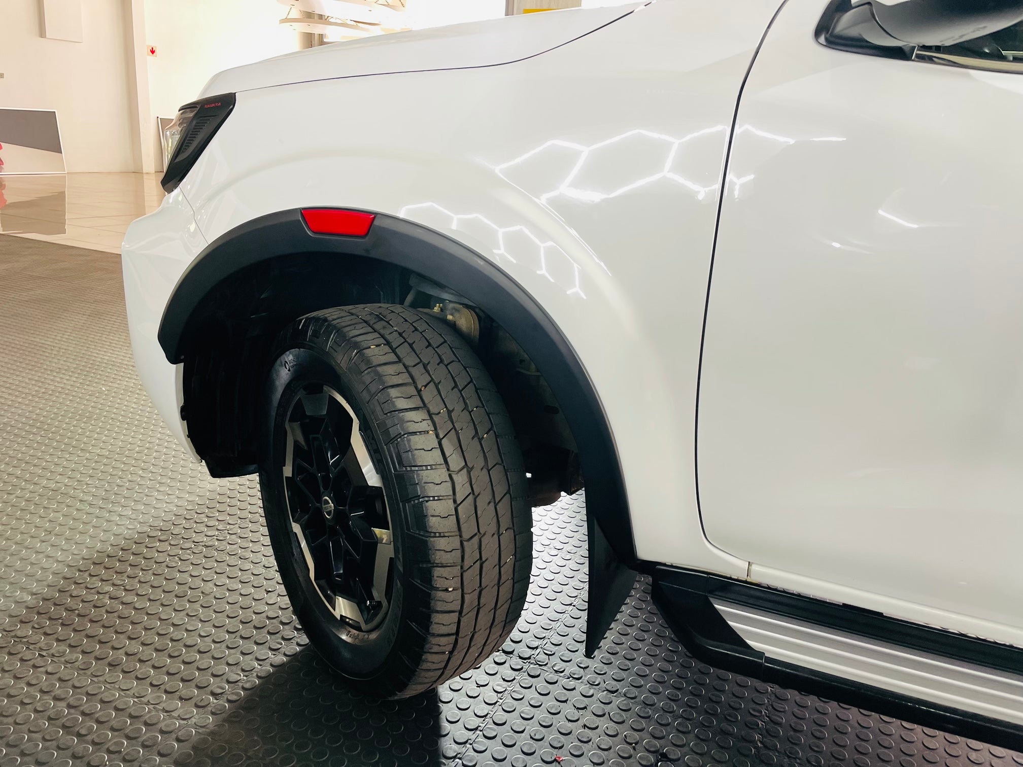 Nissan Navara PRO 4x Style 2021+ Fender Flares With Red Inserts