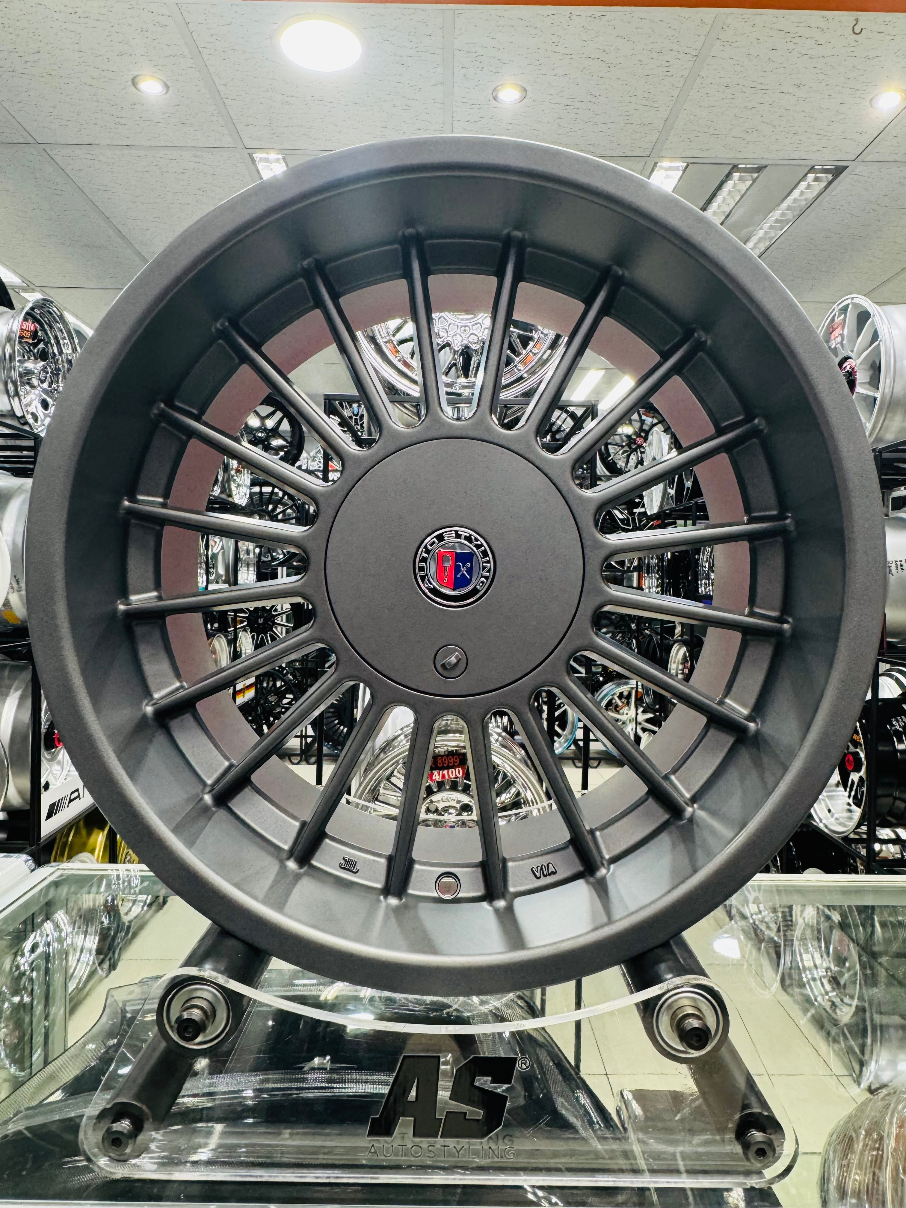 17” AS- ALPINA CLASSIC DEEP DISH RIMS