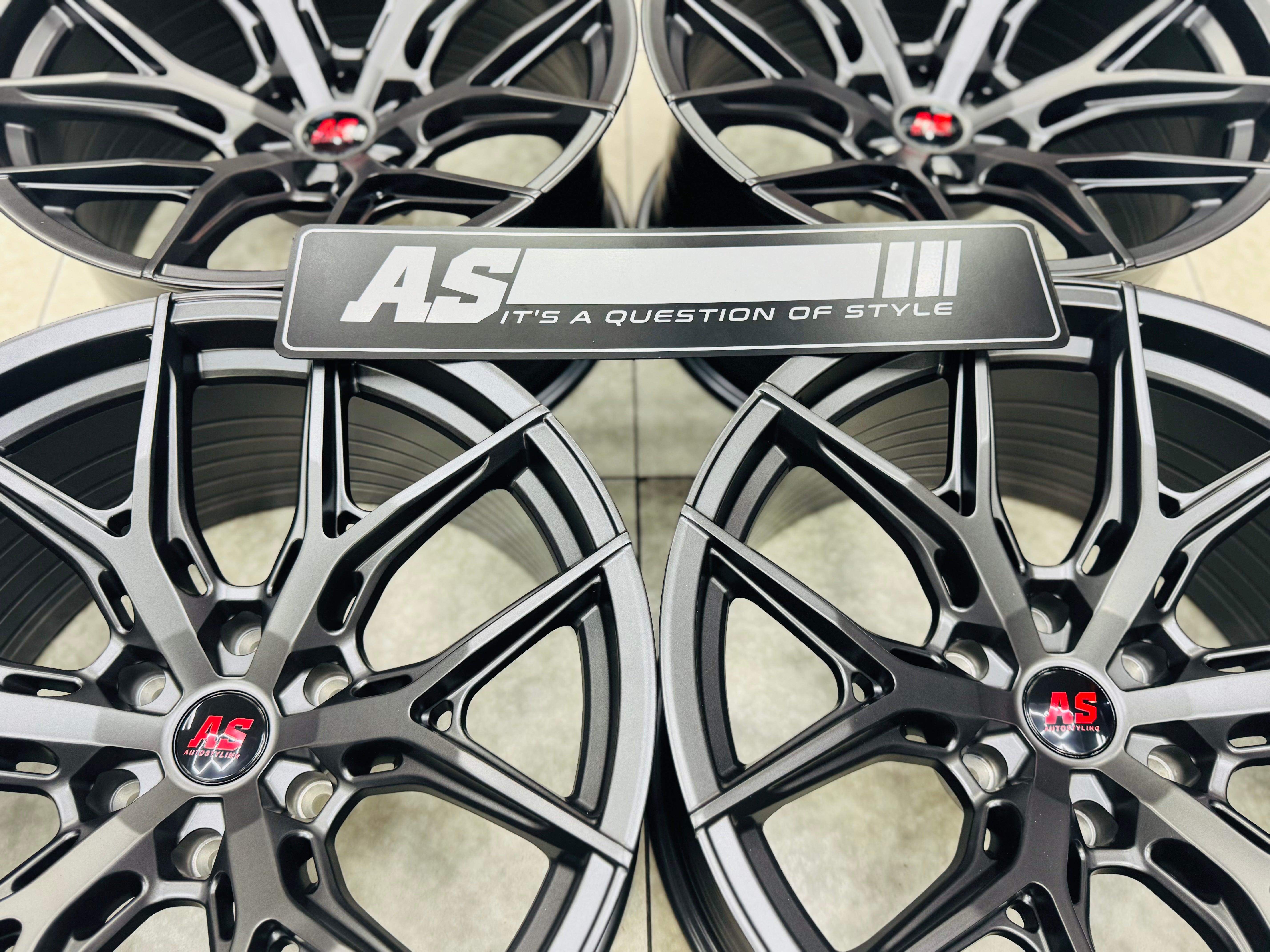 20” CONCAVO 05 SATIN GREY BAKKIE RIMS 6/139 PCD