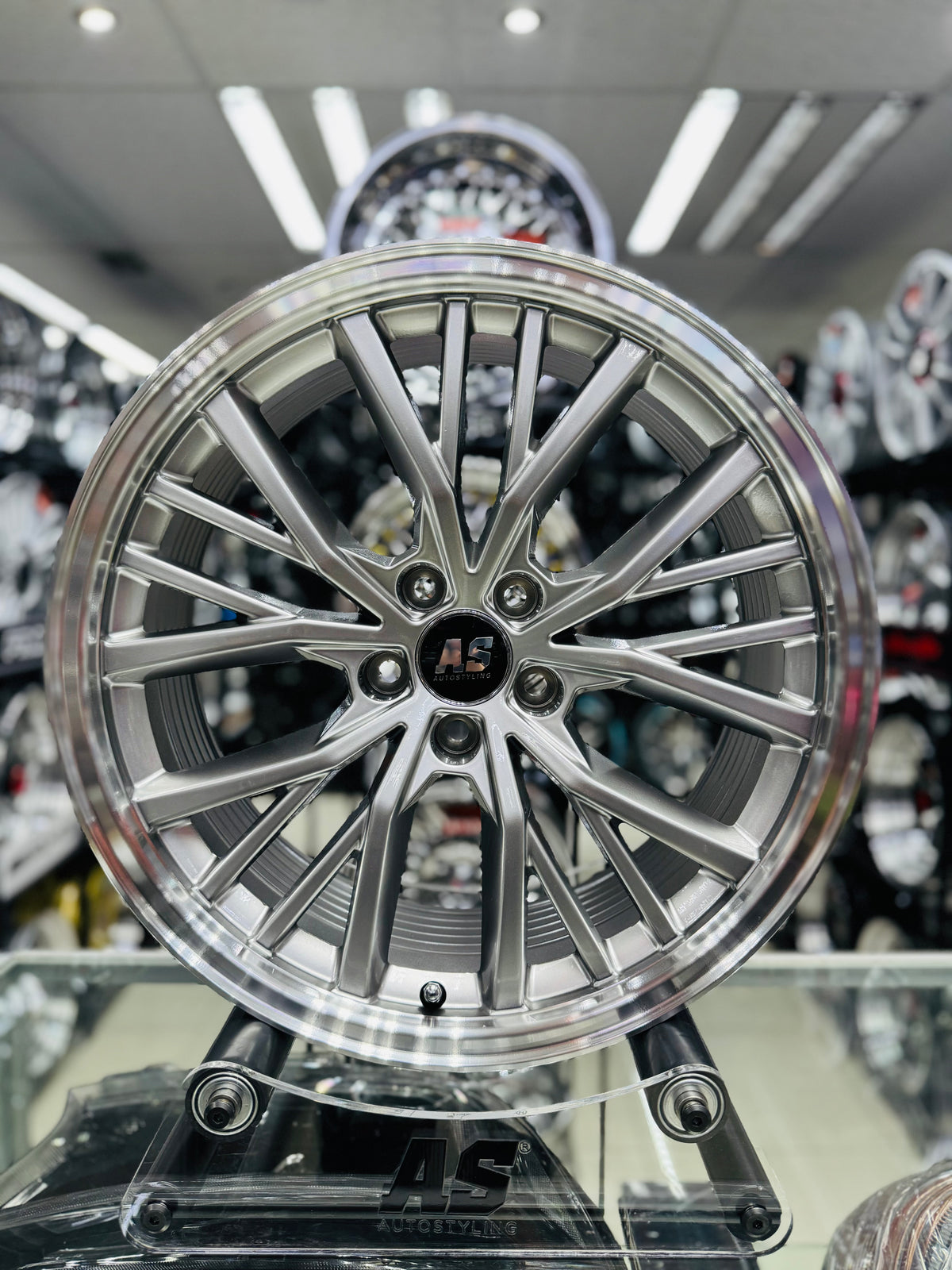 V Silver Rims 17” AS- GTI DISHED 5/100 SILVER RIMS – Autostyling Klerksdorp