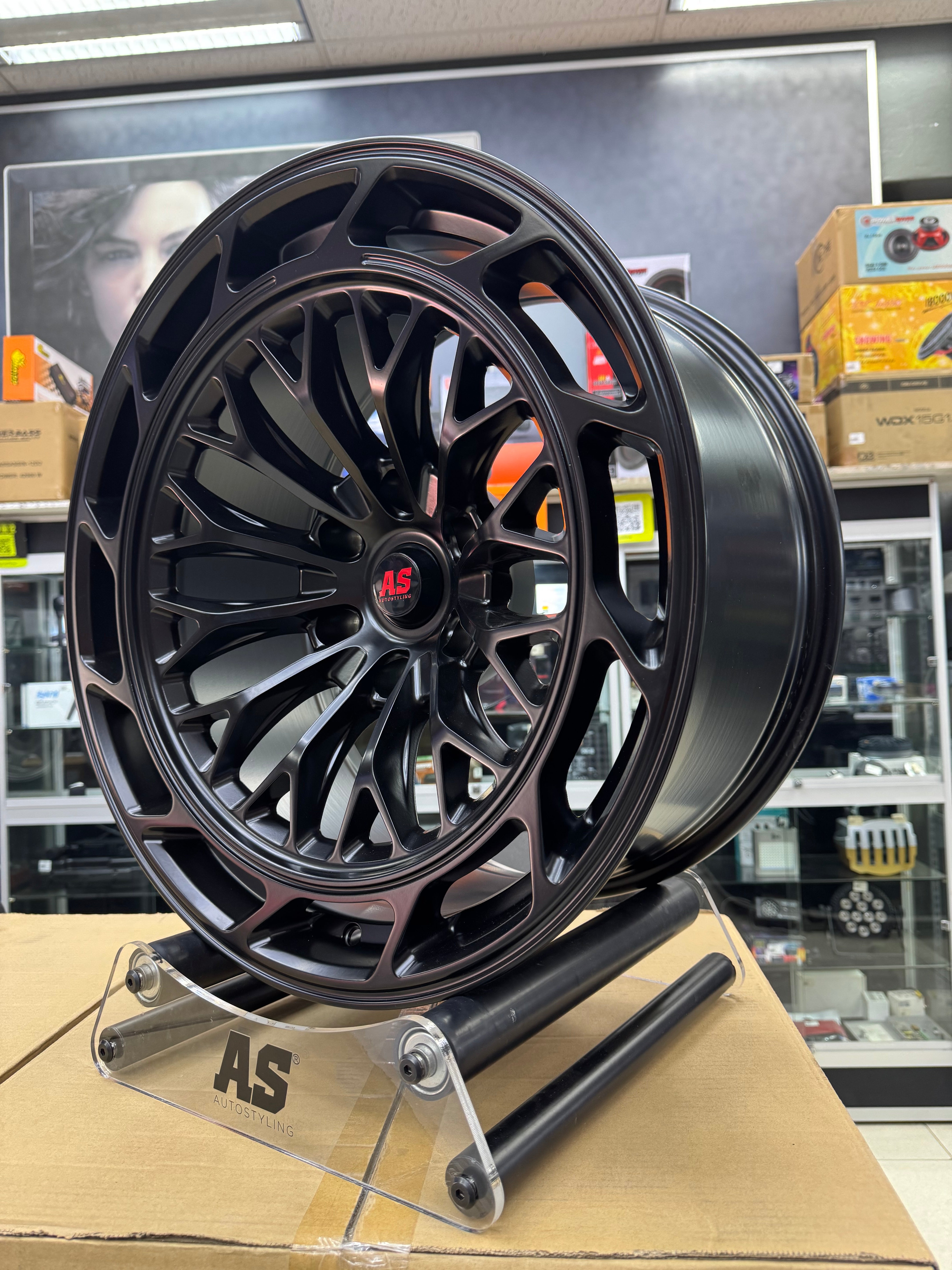 20” CONCAVO SERIES BT600  MATT  BLACK BAKKIE RIMS 6/139 PCD