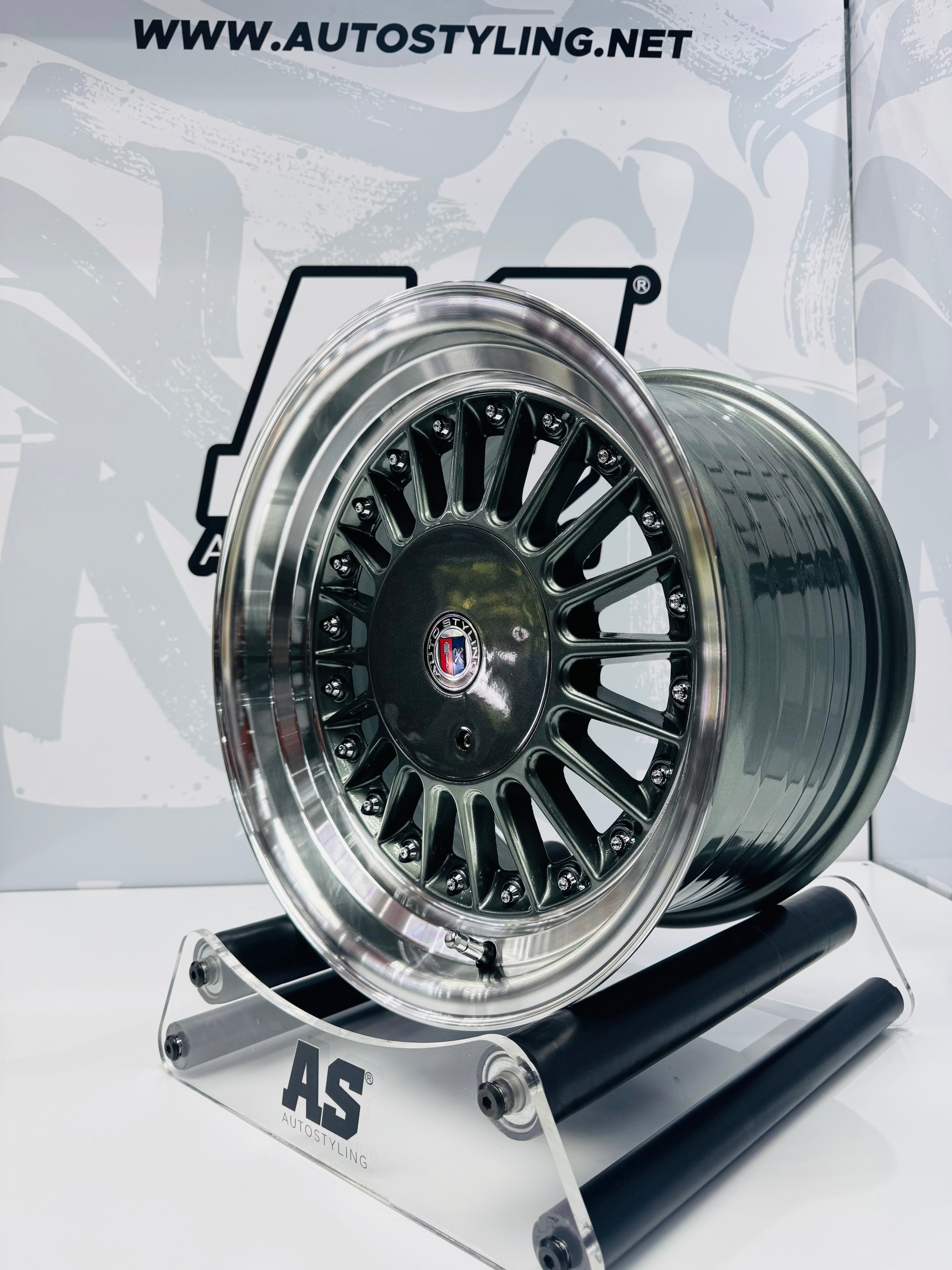 15” AS- 7626 ALPINA 5/100 & 5/114 wheels grey