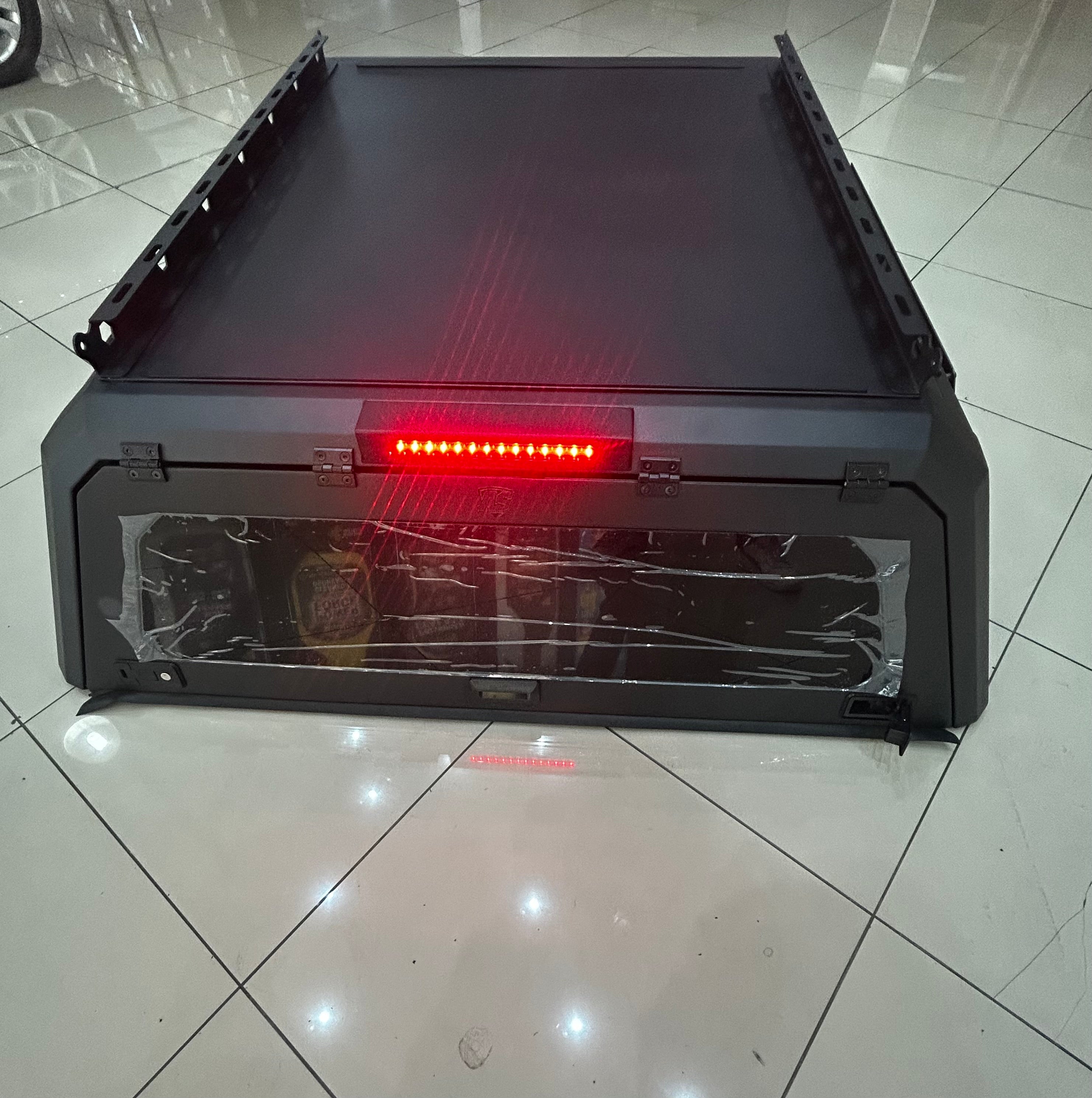 FORD RANGER T6 T7 T8 BLACK STEEL RAMBO CANOPY