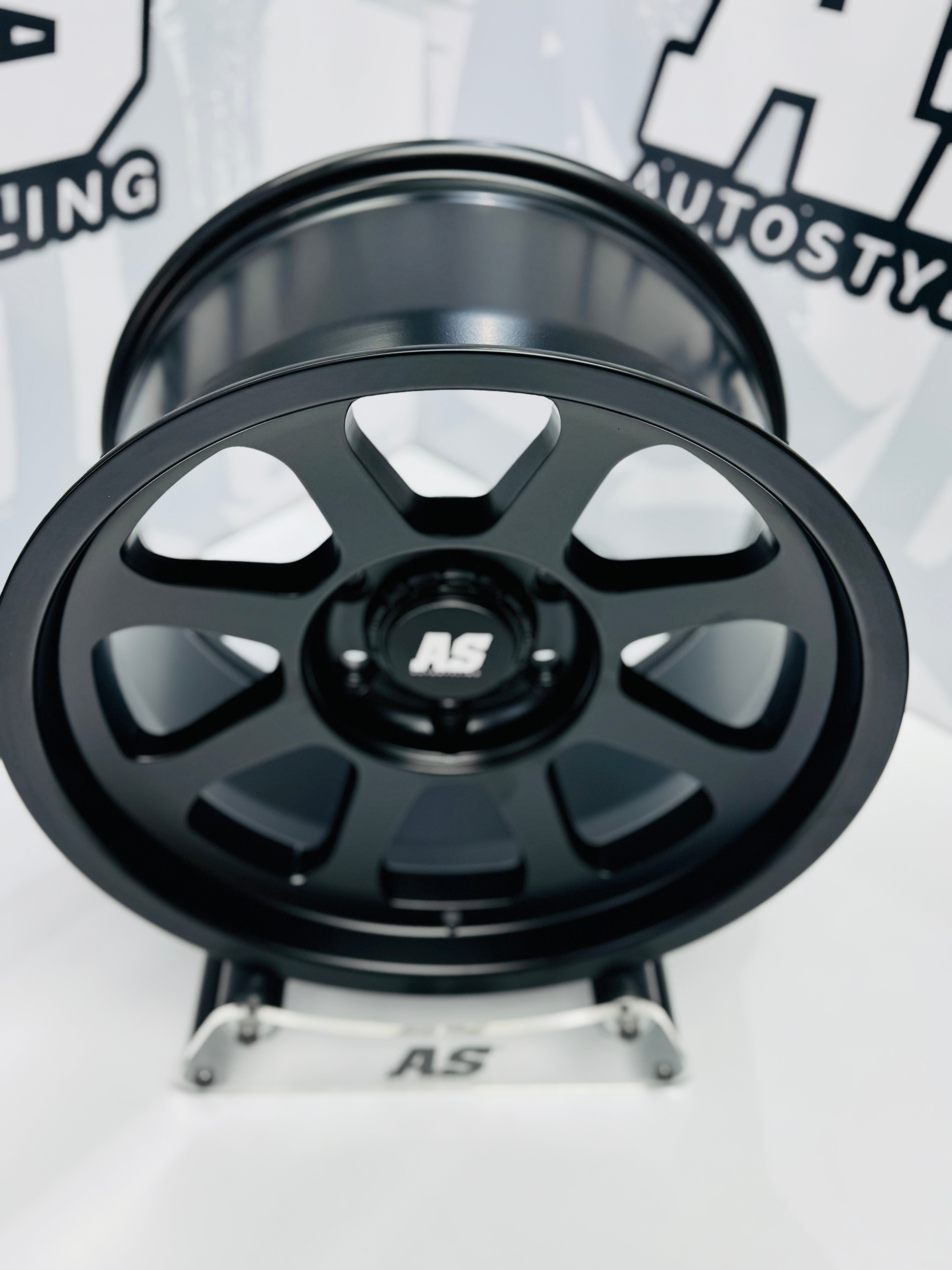17” AS-XPF020 4x4 rims  6/139 PCD  MATT BLACK