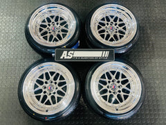 RIM & TYRE COMBO DEAL 15” 5039CHROME  4x100 & 4x114    + 165/50/15  COMFORSER TYRES  - BRAND NEW