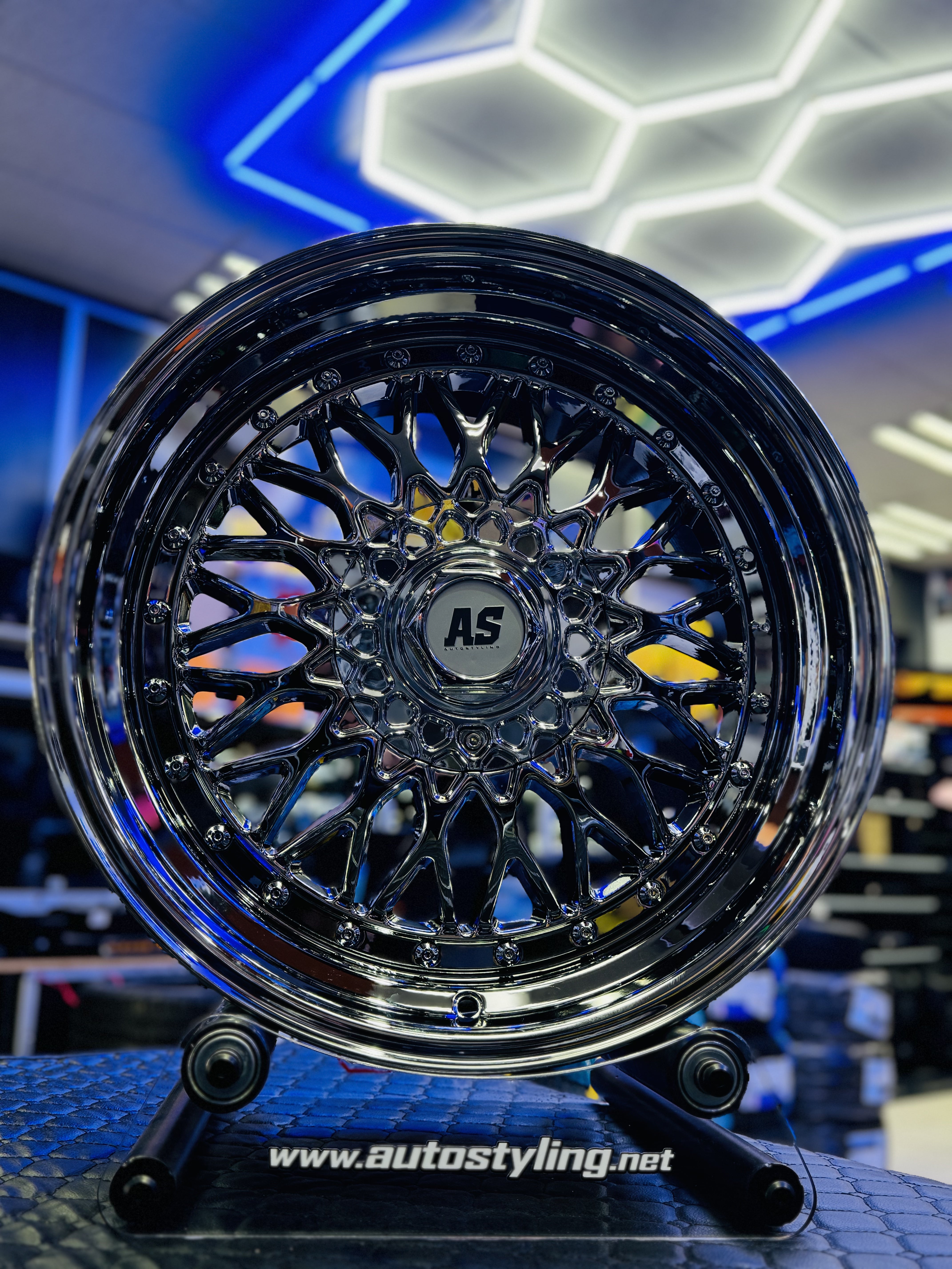 18” AS- MESH 5/112 5/114 SILVER CHROME available May 2025