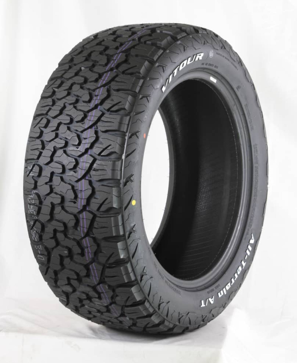 285/55/20 VITOUR ALL TERRAIN WHITE LETTERS