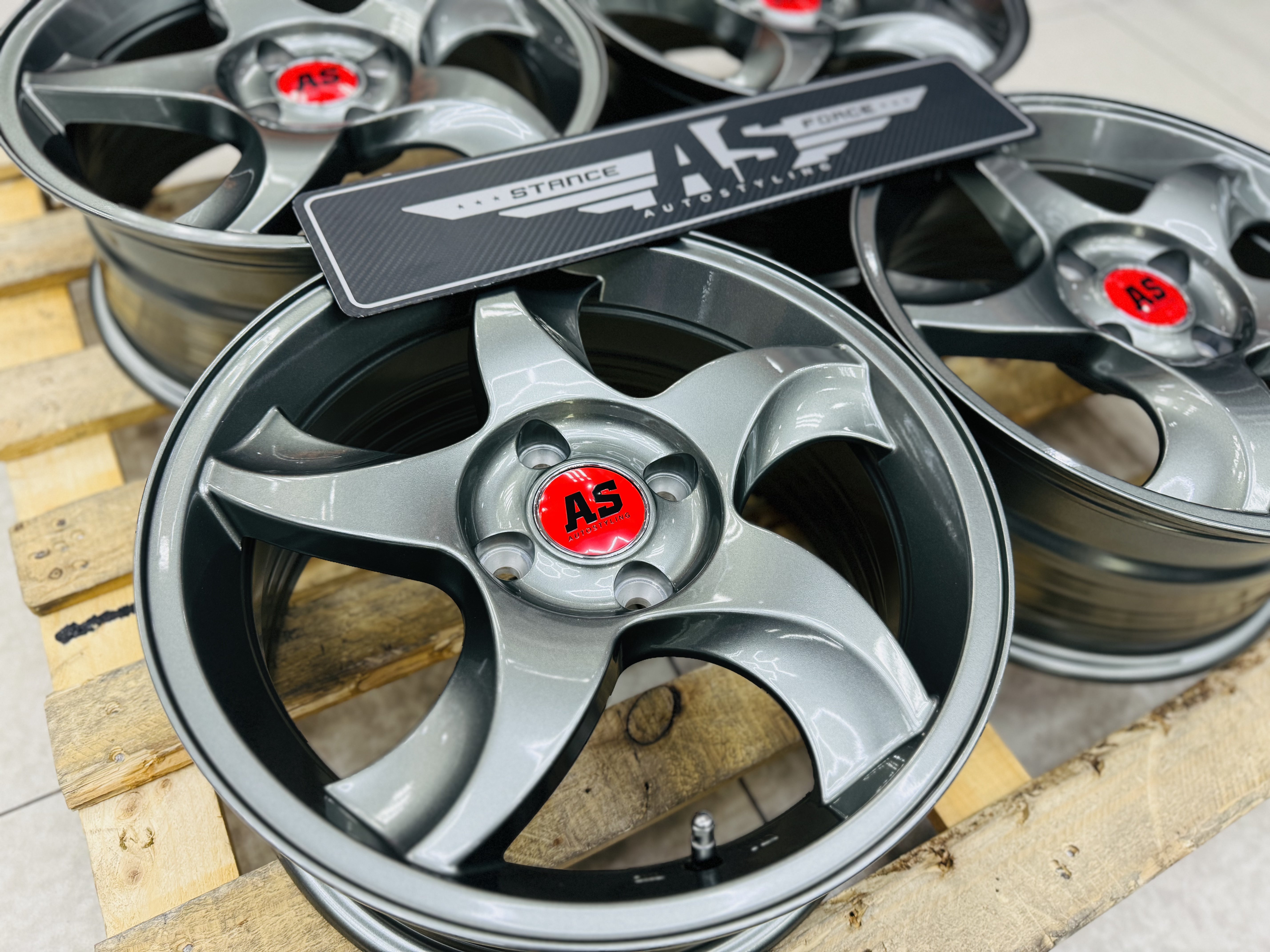 15” AS-RXI BLADES GUNMETAL – Autostyling Klerksdorp