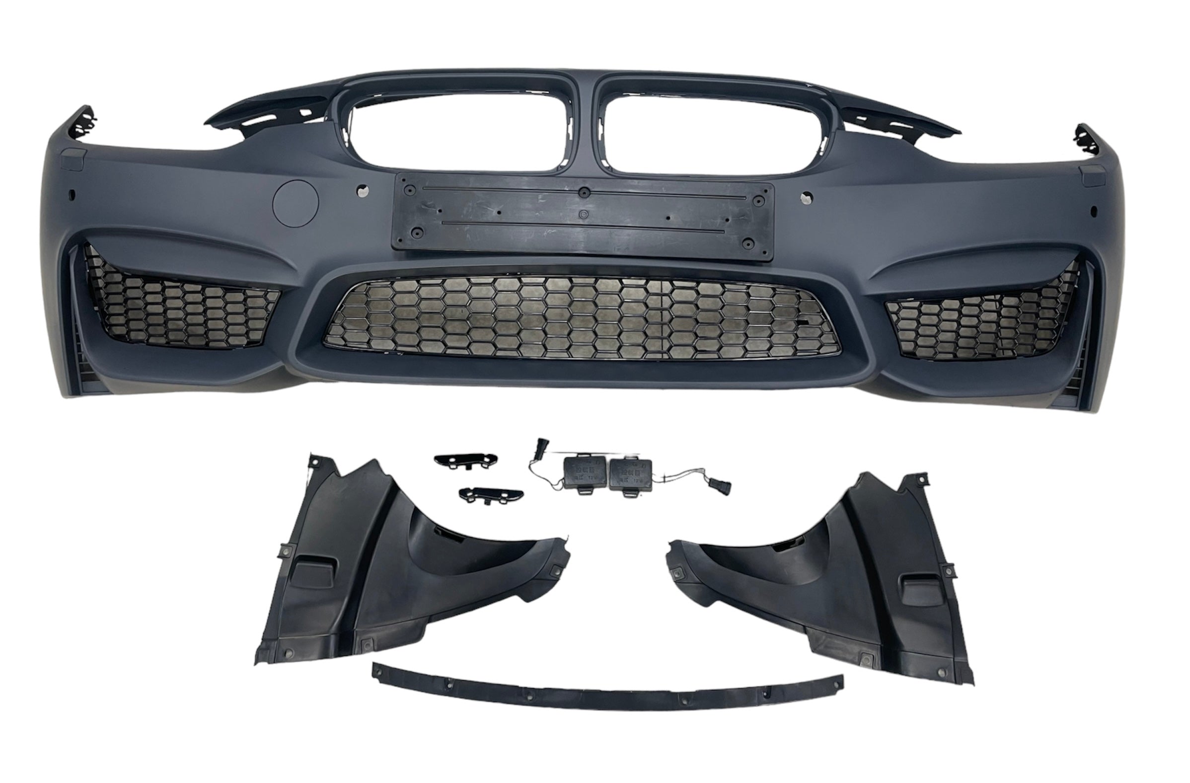 F30 M3 BUMPER CONVERSION without fogs