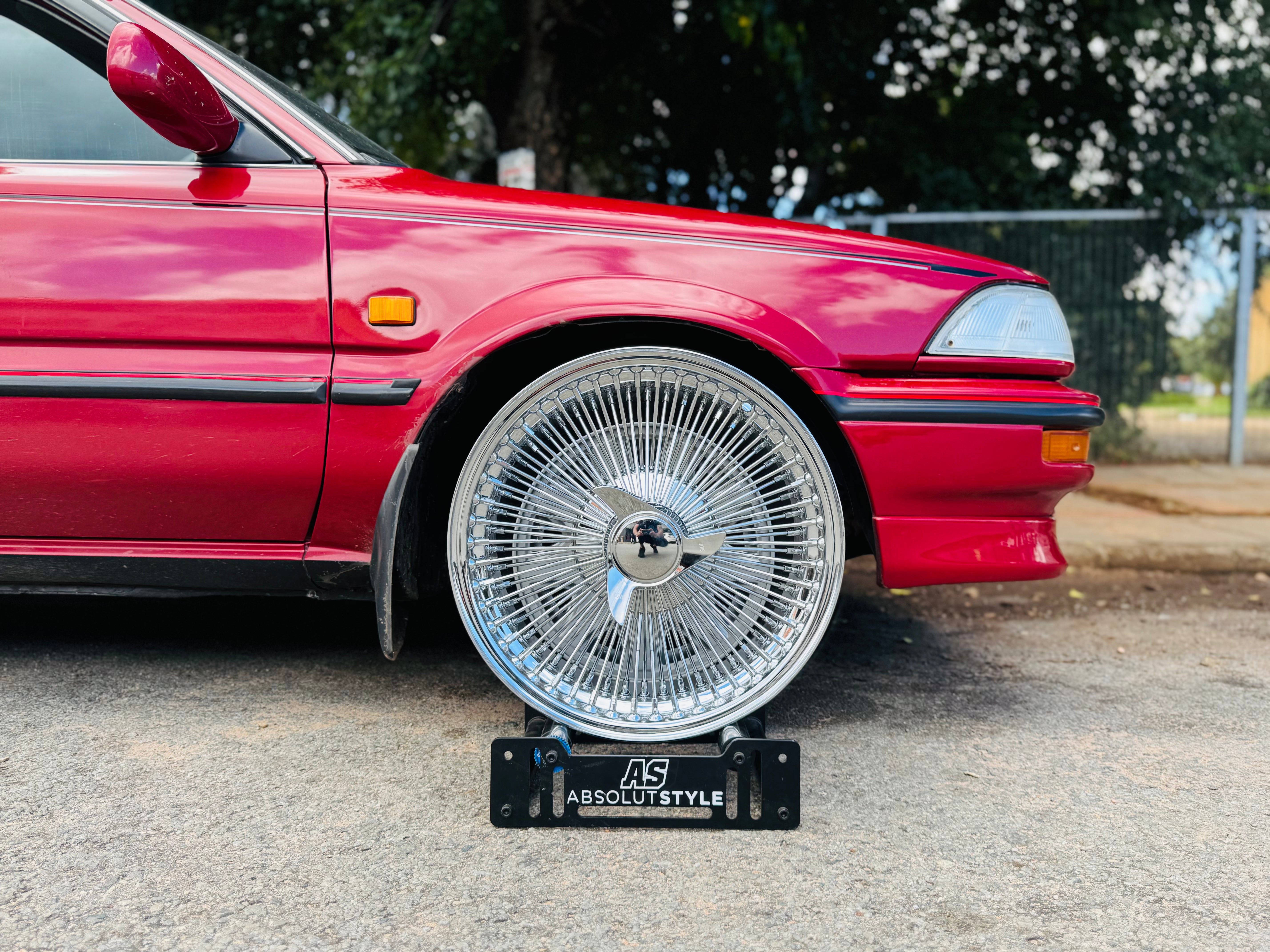 17” AS - 1000 SPOKE WIRE WHEEL FITS ALL CARS