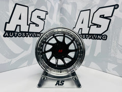 15” AS- 7572 CAS  4/100 4/114 BLACK