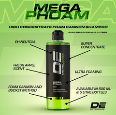 DETAILEASE Mega PHoam - High Concentrate Foam Cannon Shampoo