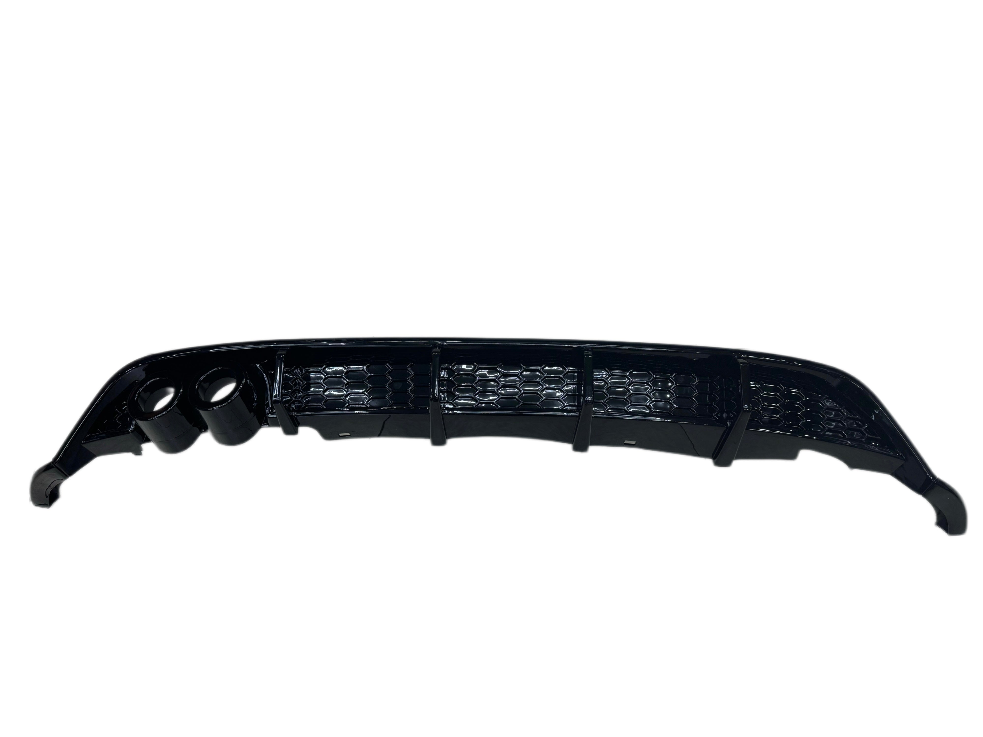 VW POLO 8 / AW TSI AK REAR DIFFUSER GLOSS BLACK – Autostyling Klerksdorp