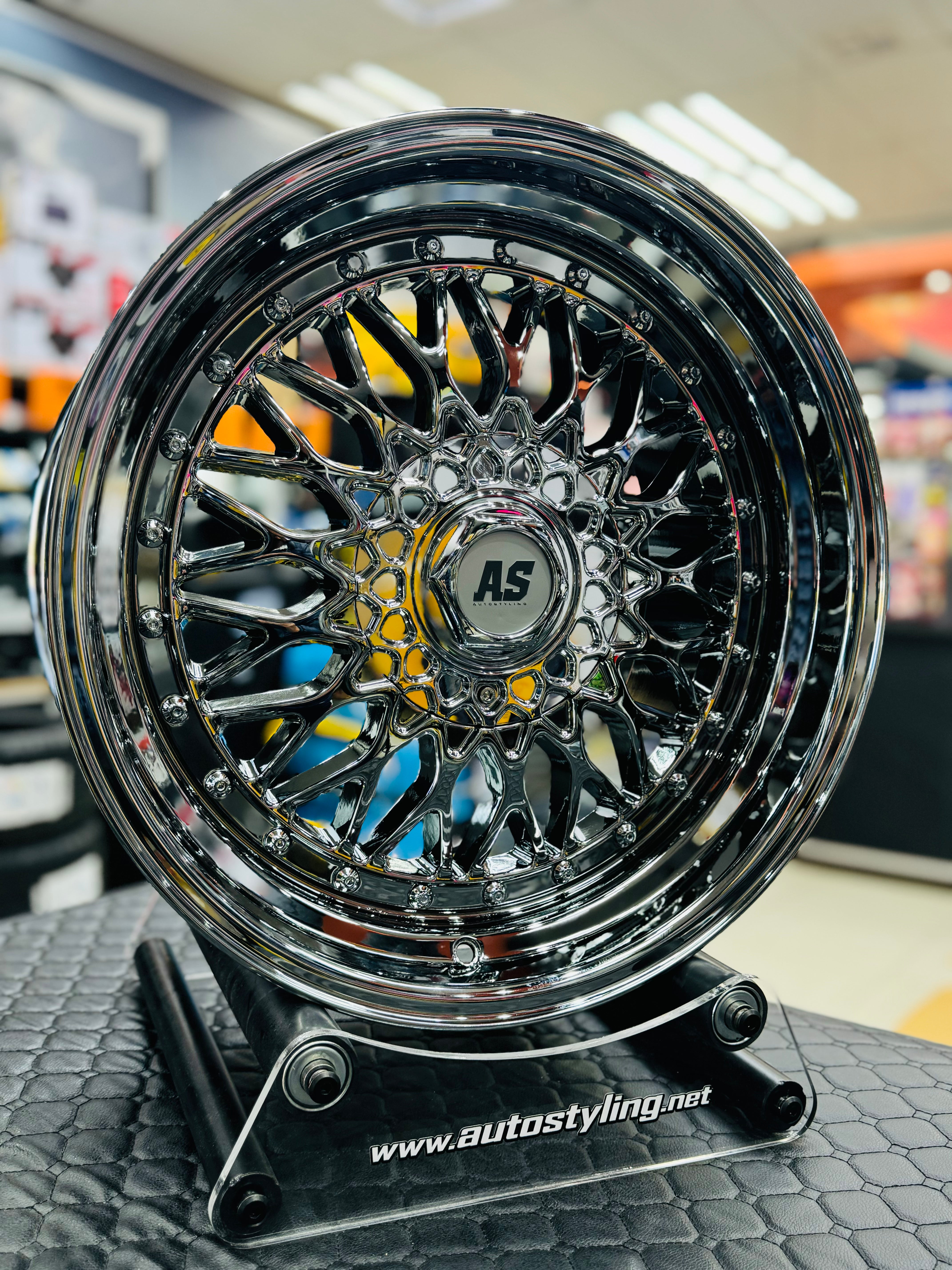 18” AS- MESH 5/112 5/114 SILVER CHROME available May 2025