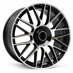 19” AMG F32FBX161 MACHINE BLACK 5x112 narrow wide wheels - Autostyling Klerksdorp