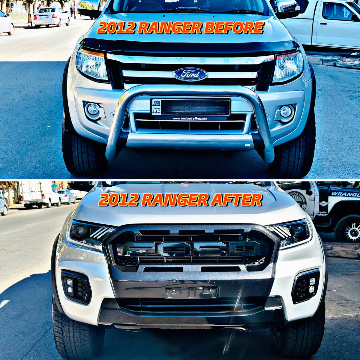 Eod Convert Rear Ranger FORD Ranger T6 to T8 conversion kit – Autostyling Klerksdorp