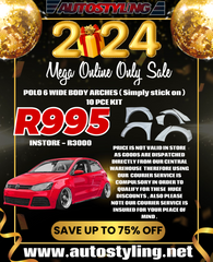 Polo 6 wide fender kit