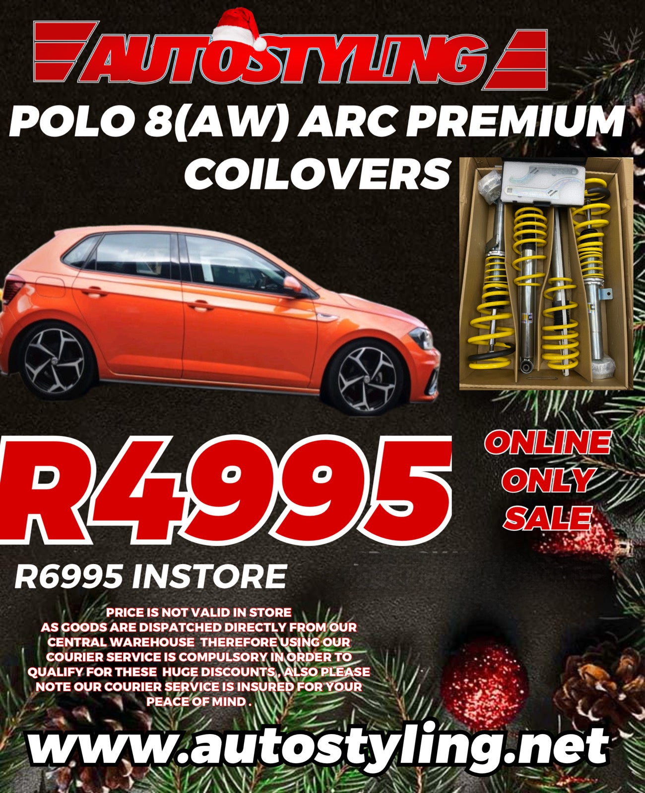 ARC COILOVERS VW POLO 8 (AW) 2018+