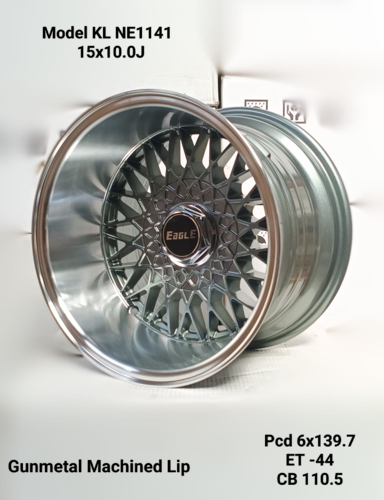 15” AS EAGLE 6x139 10j BAKKIE wheels