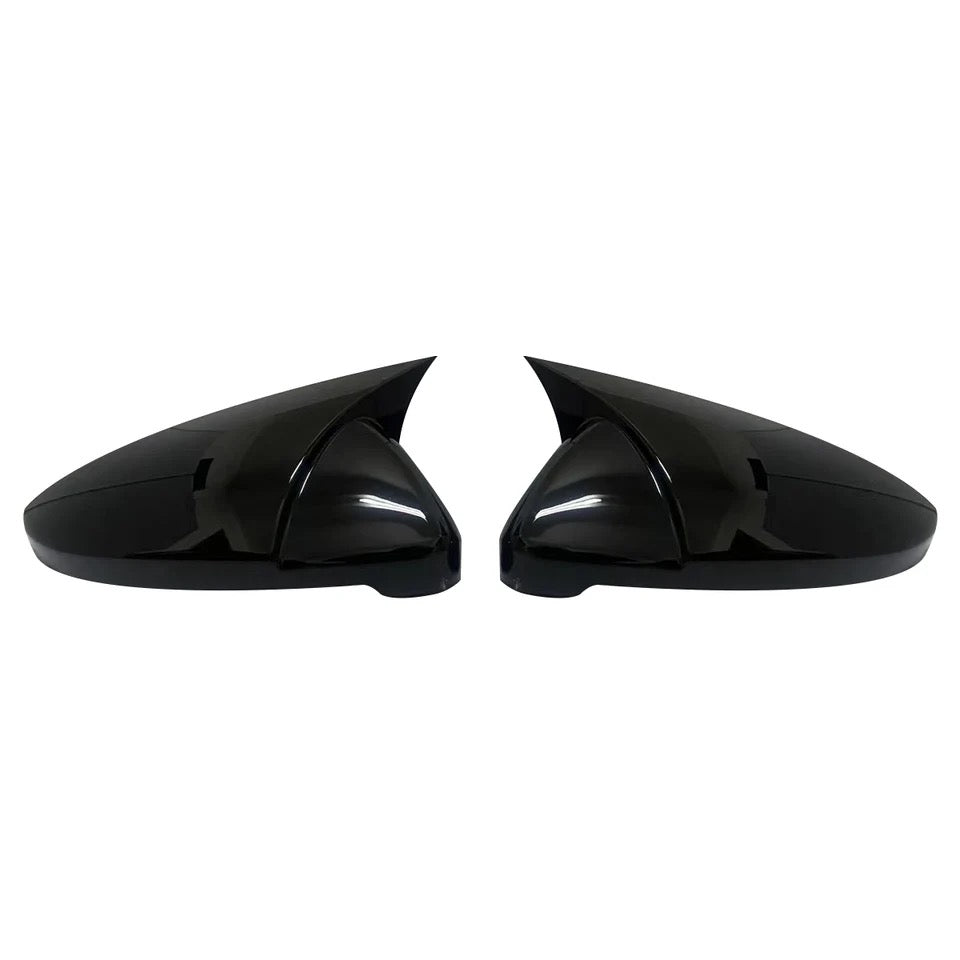 VW GOLF MK 7 M4 / BATMAN MIRROR COVERS GLOSS BLACK