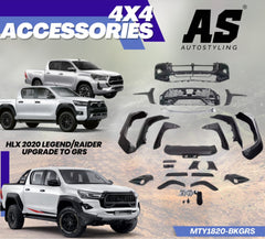 Toyota Hilux (2021-2025) GR Sport Style Conversion Body Kit excludes Headlights & Taillights