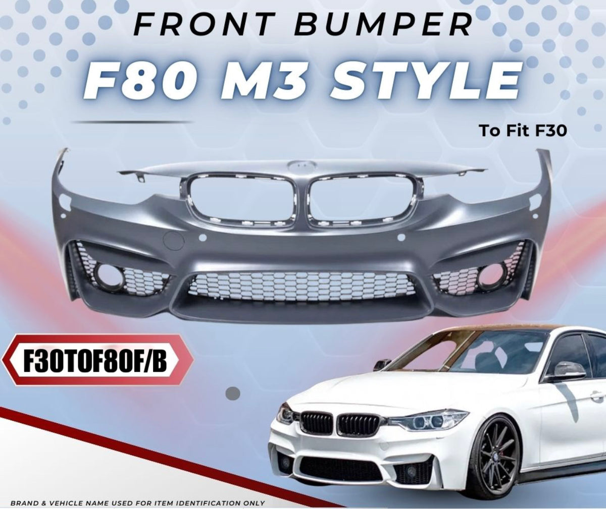 F30 M3 BUMPER CONVERSION fog light compatible - Autostyling Klerksdorp