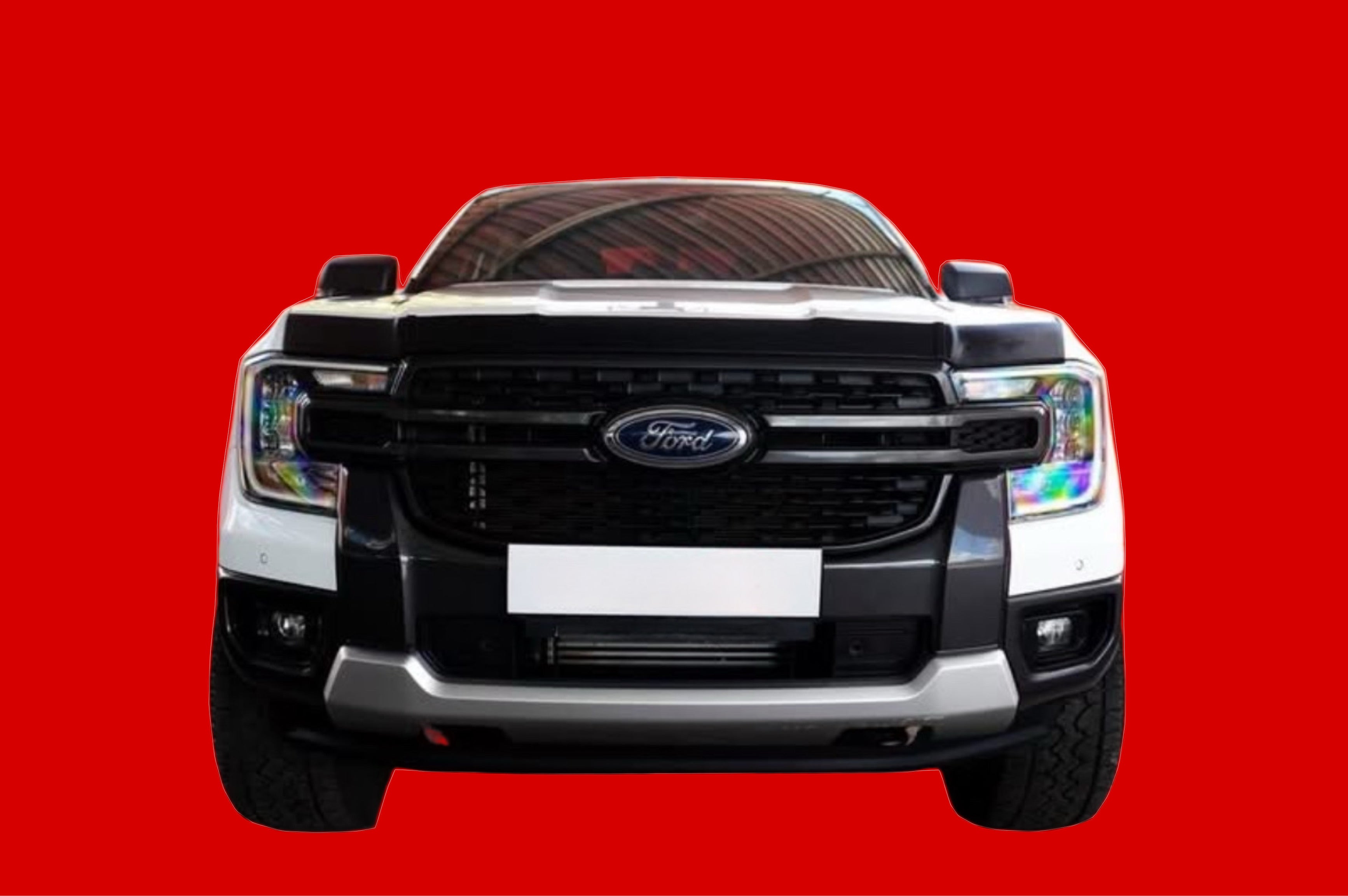 Bonnet guard Ford Ranger next gen stick on Matt black