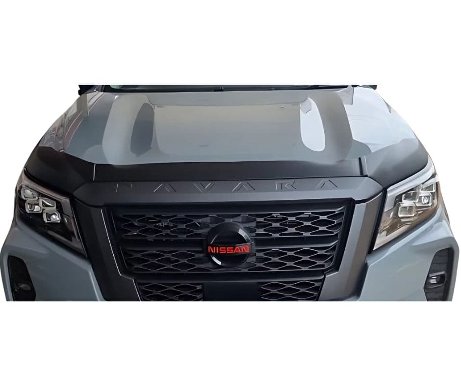 Bonnet guard NISSAN NAVARA PRO4 2021+ stick on Matt black