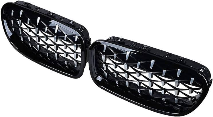 BMW F10 PRE FACELIFT MILLION STAR KIDNEY GRILLS  WITH SILVER STARS