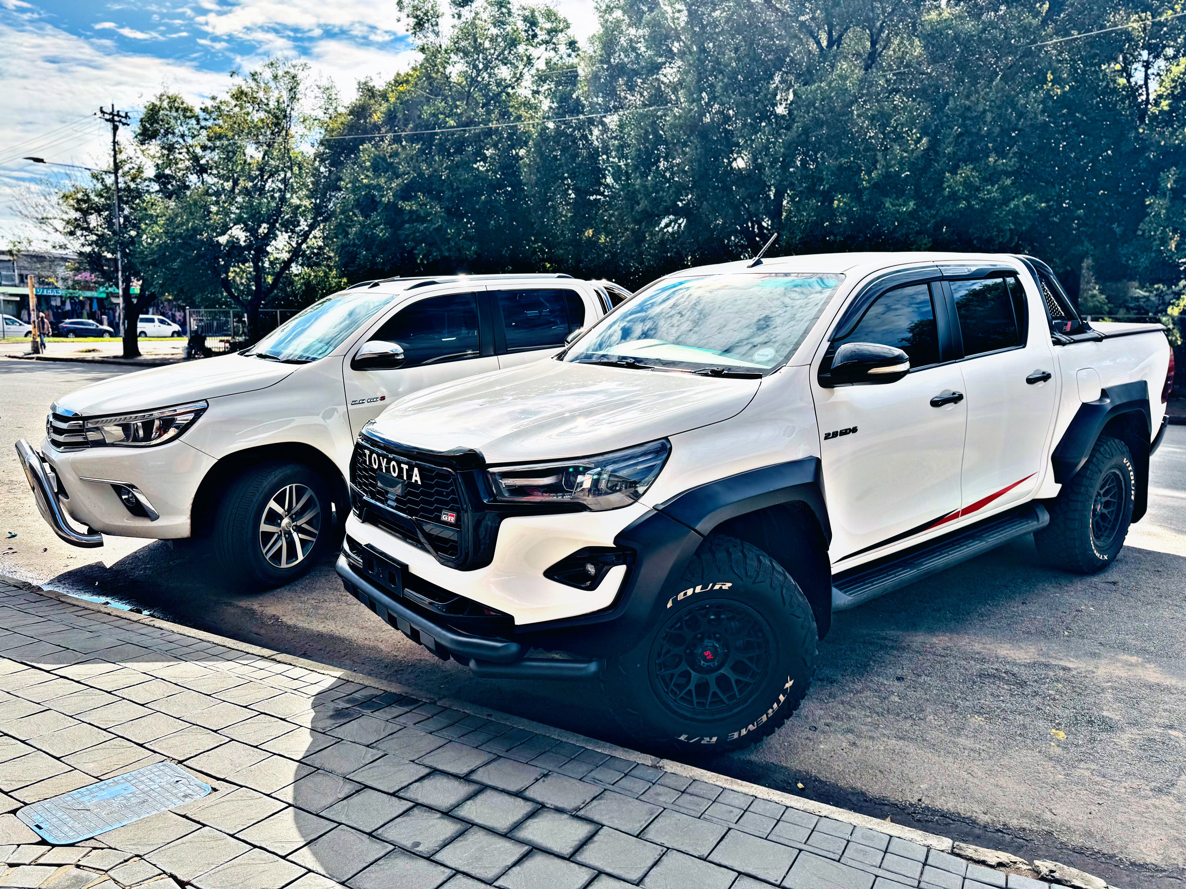 Toyota Hilux (15-20) GR Sport Style Conversion Body Kit Including Headlights & Taillights
